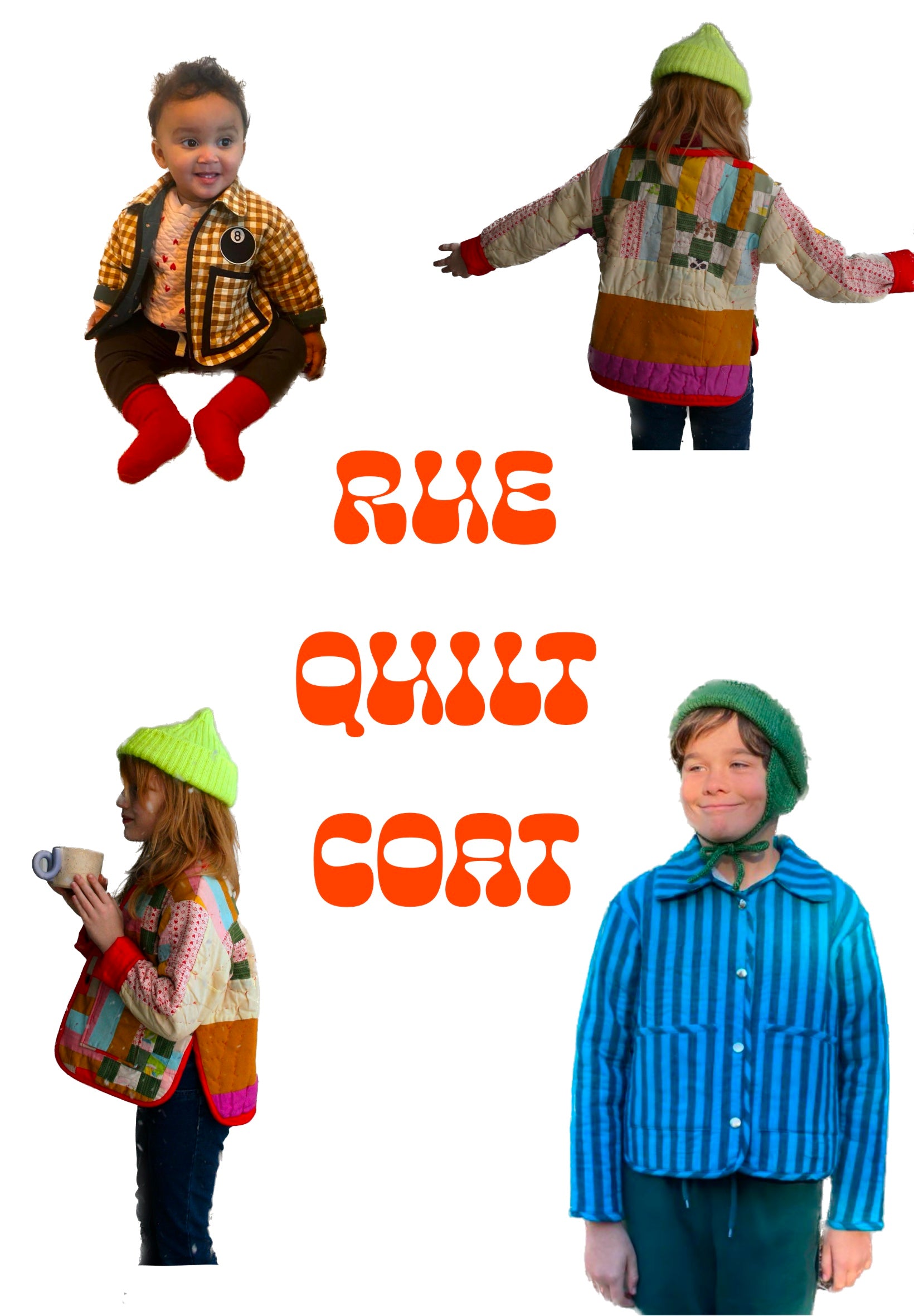 Spaghetti Western Sewing Baby/Child Rue Quilt Coat
