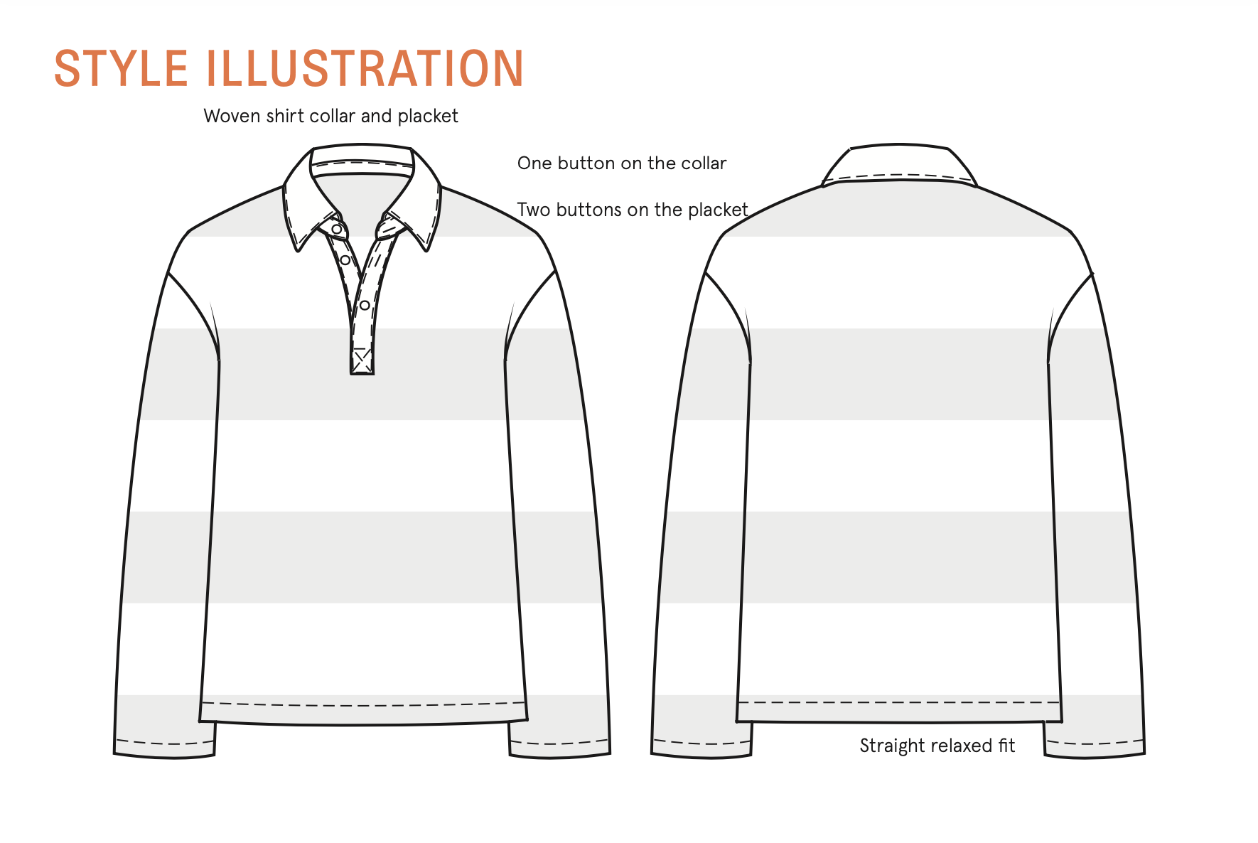 Wardrobe by Me Men's Rugby Polo Shirt