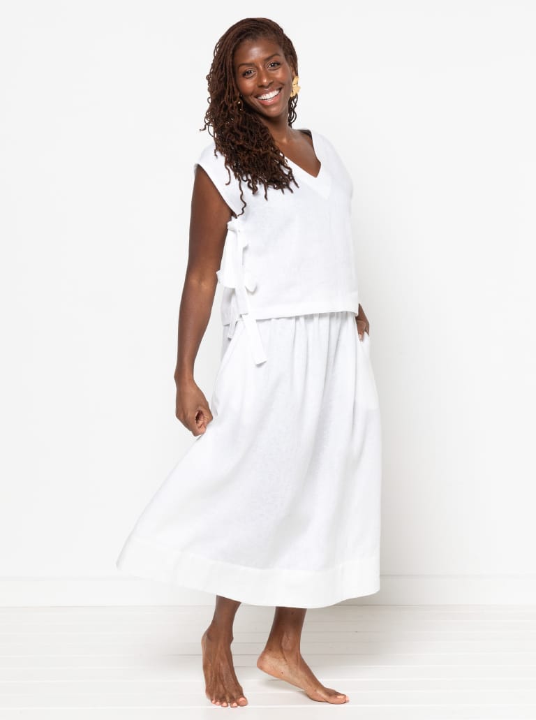 Style Arc Rumi Woven Skirt and Pant
