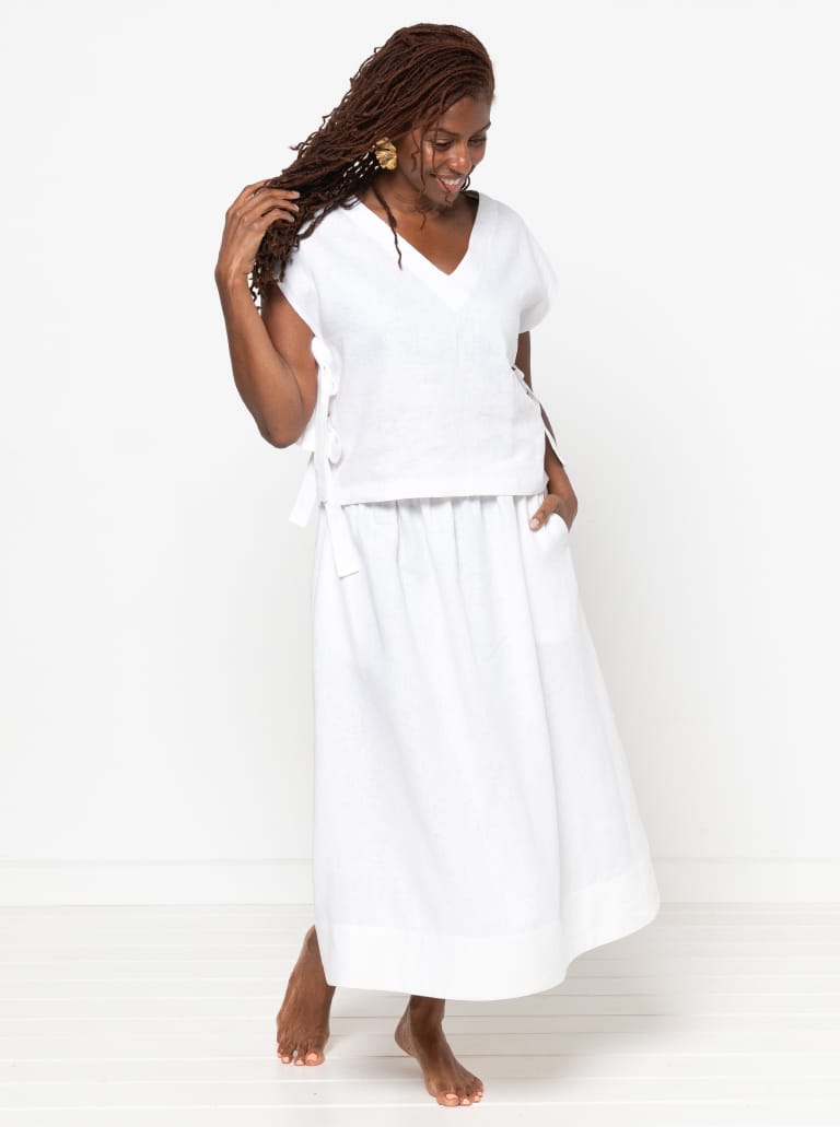 Style Arc Rumi Woven Skirt and Pant