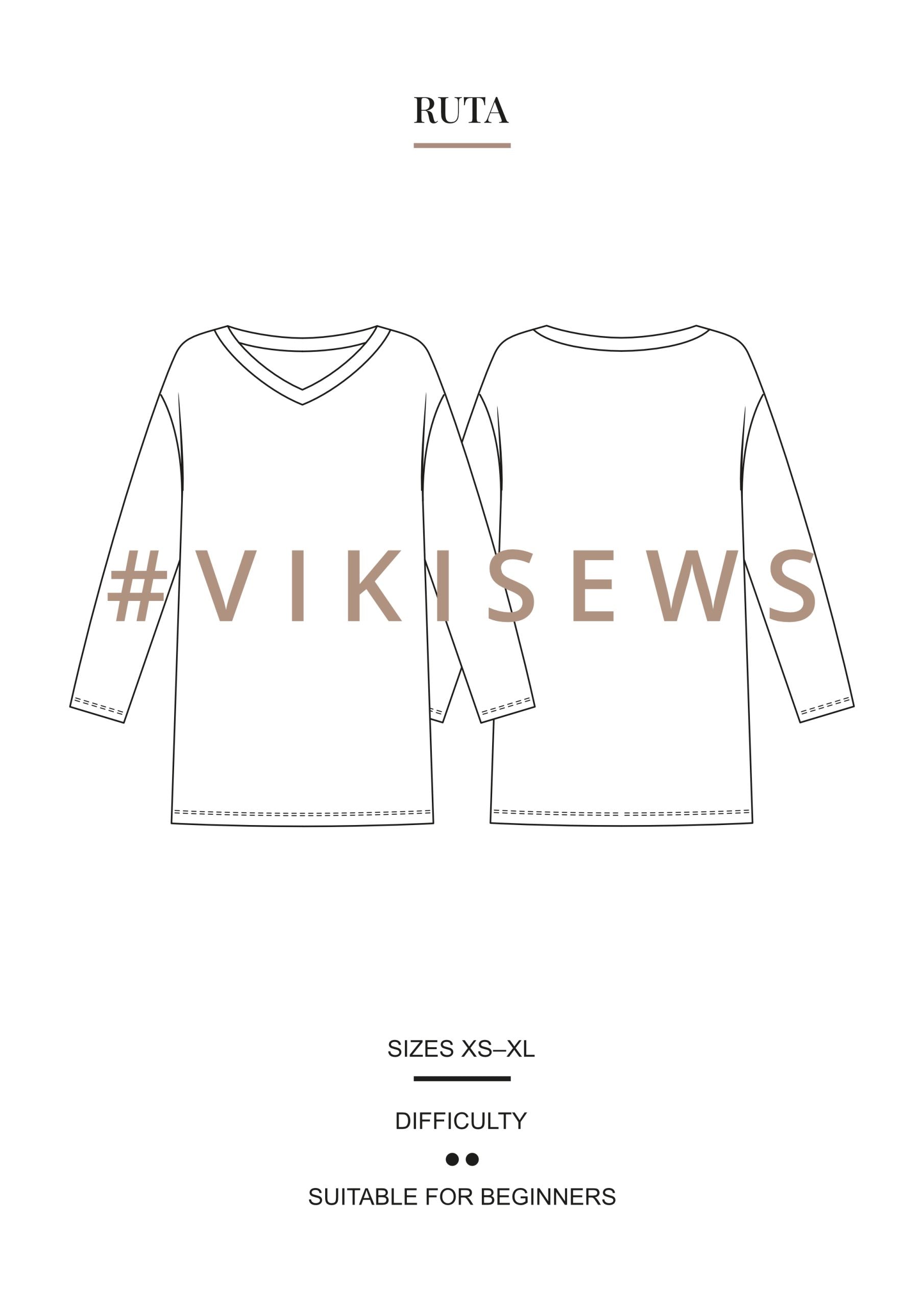 Vikisews Ruta Sweater PDF