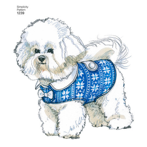 Simplicity Dog Coats S1239