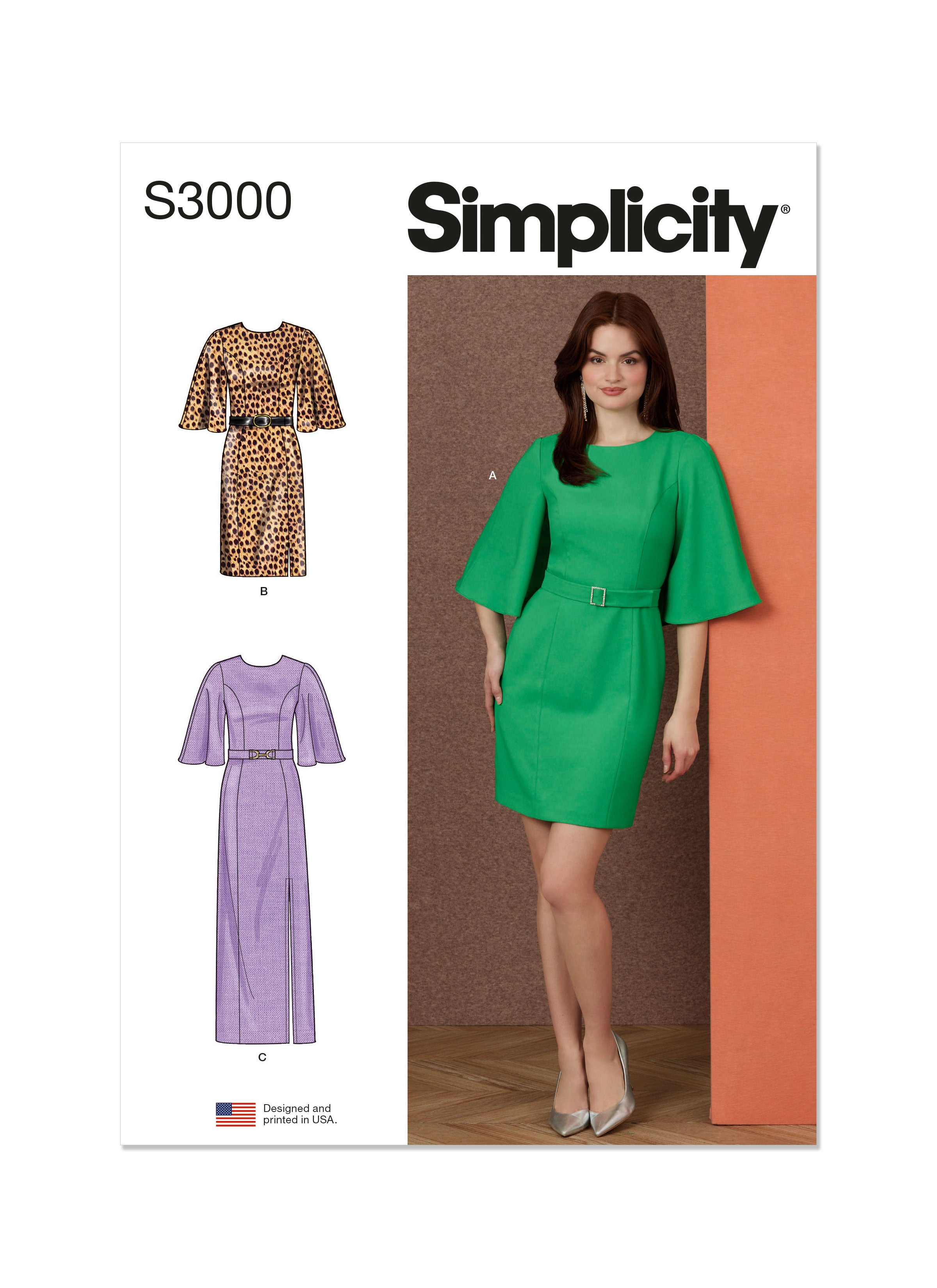 Simplicity Dress S3000