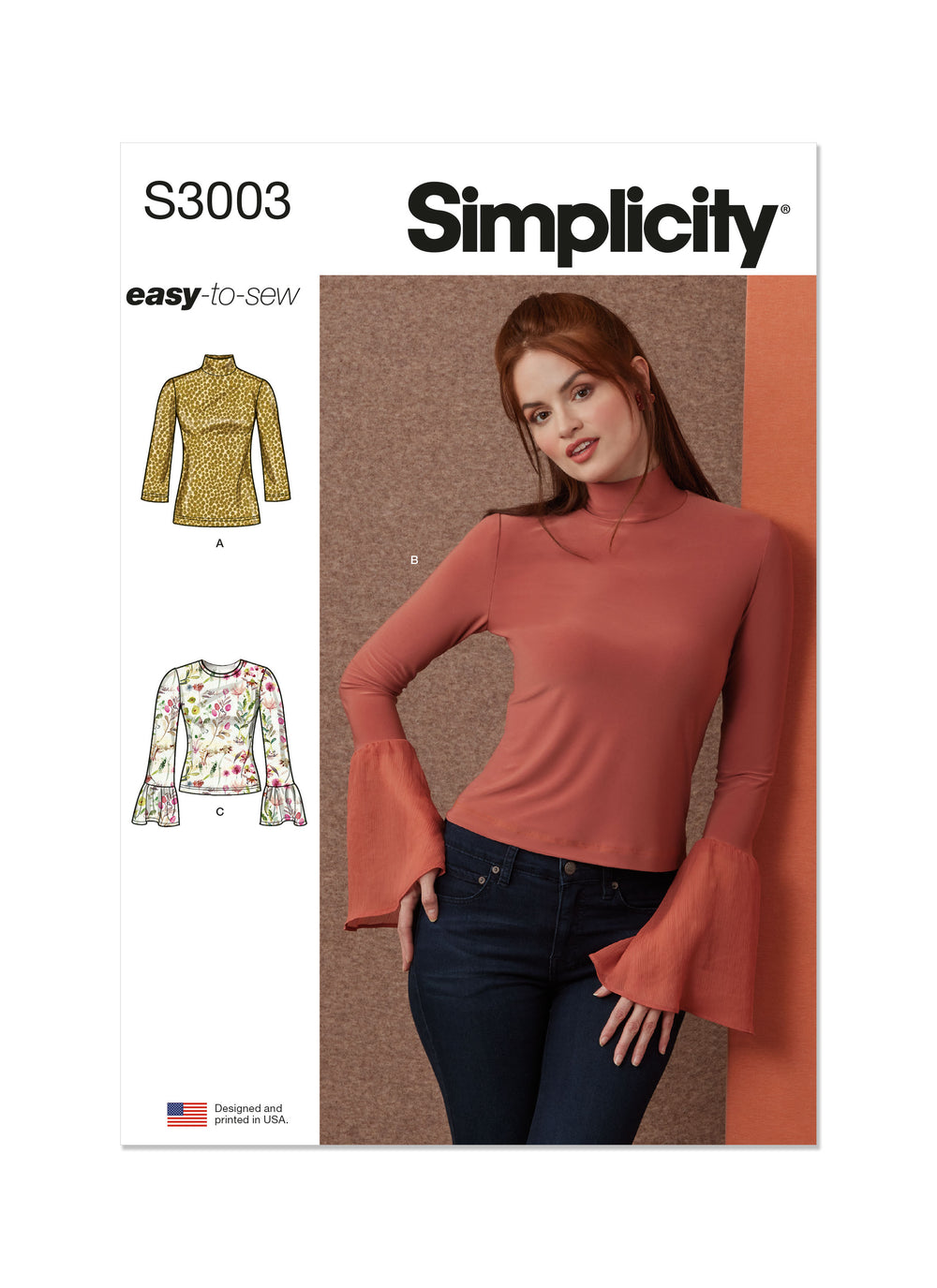 Simplicity Knit Tops S3003