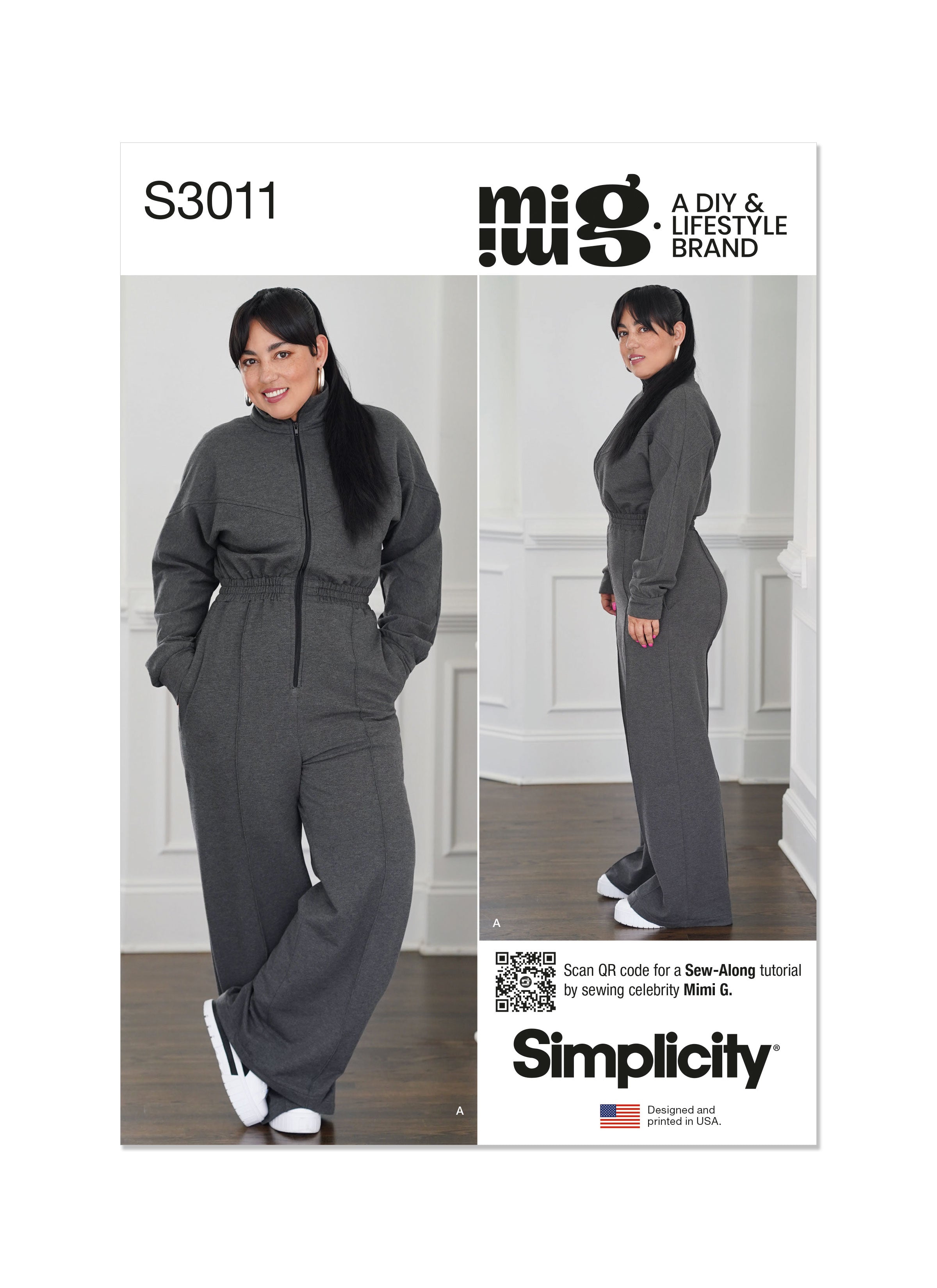 Simplicity Jumpsuit S3011