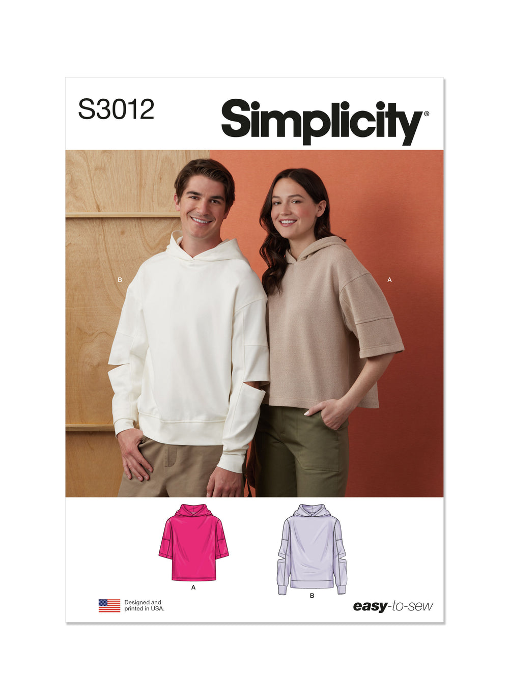 Simplicity Unisex Hoodies S3012