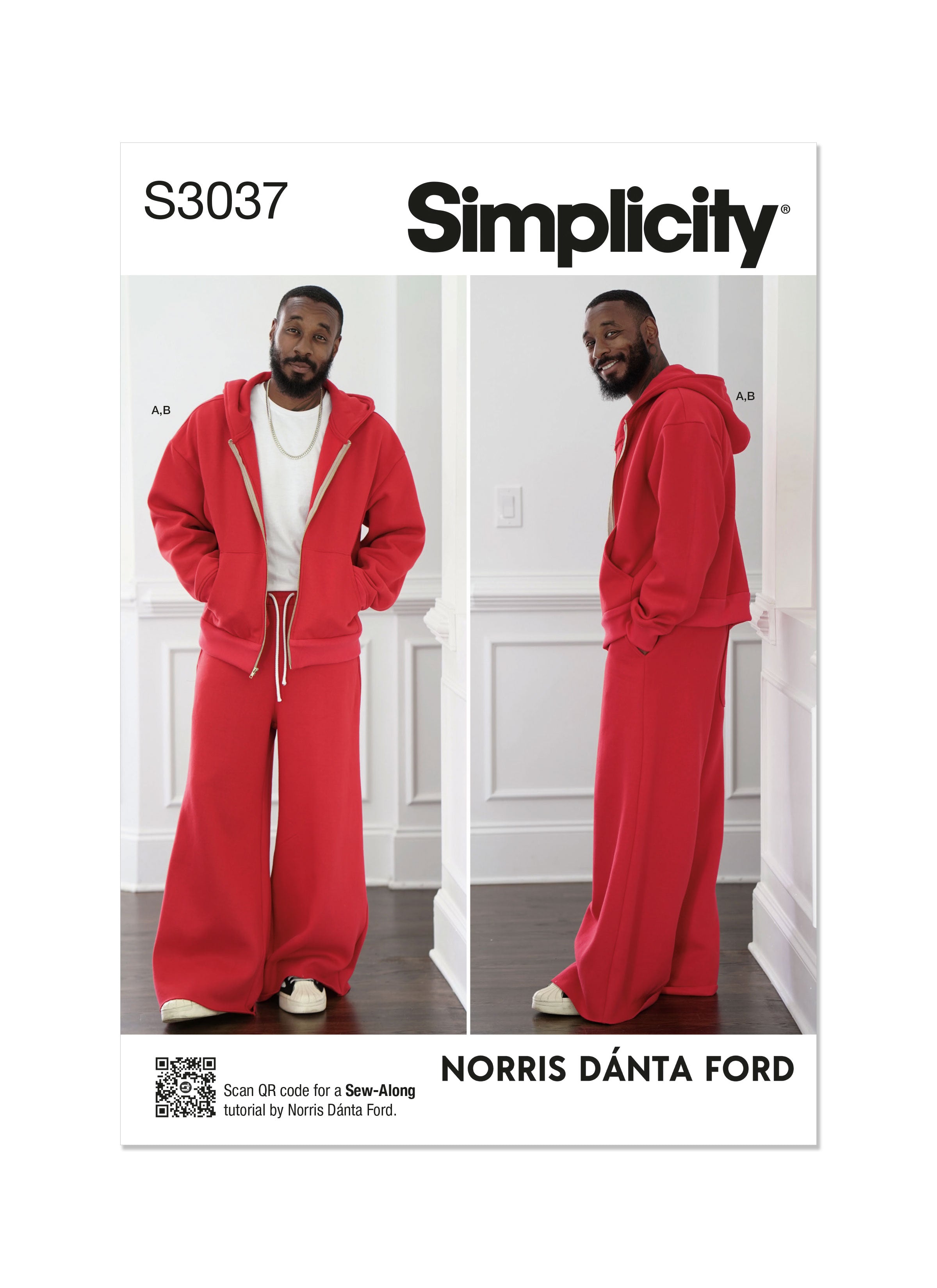 Simplicity Men's Sweatshirt & Trousers S3037