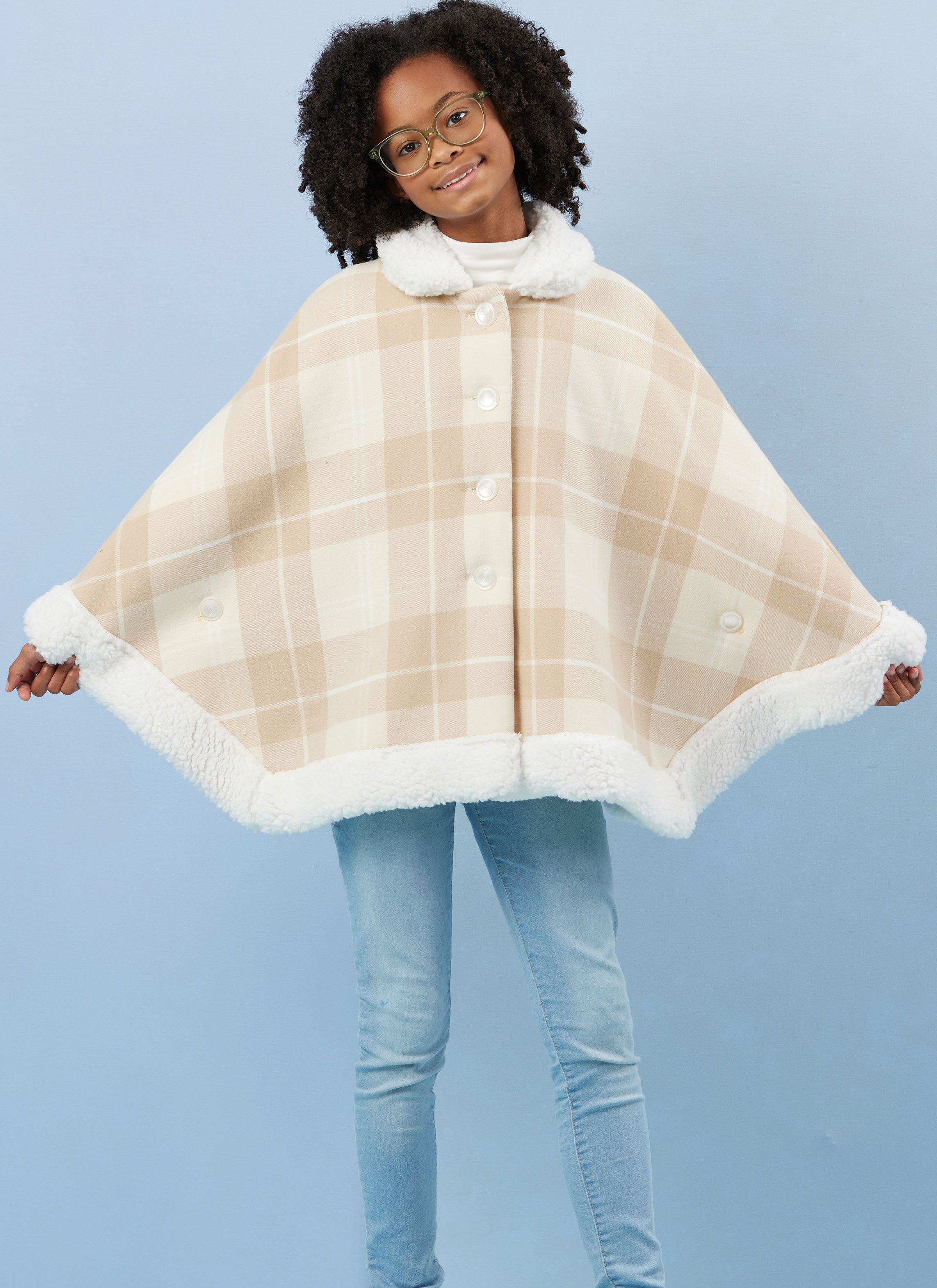 Simplicity Child/Teen Ponchos S3043