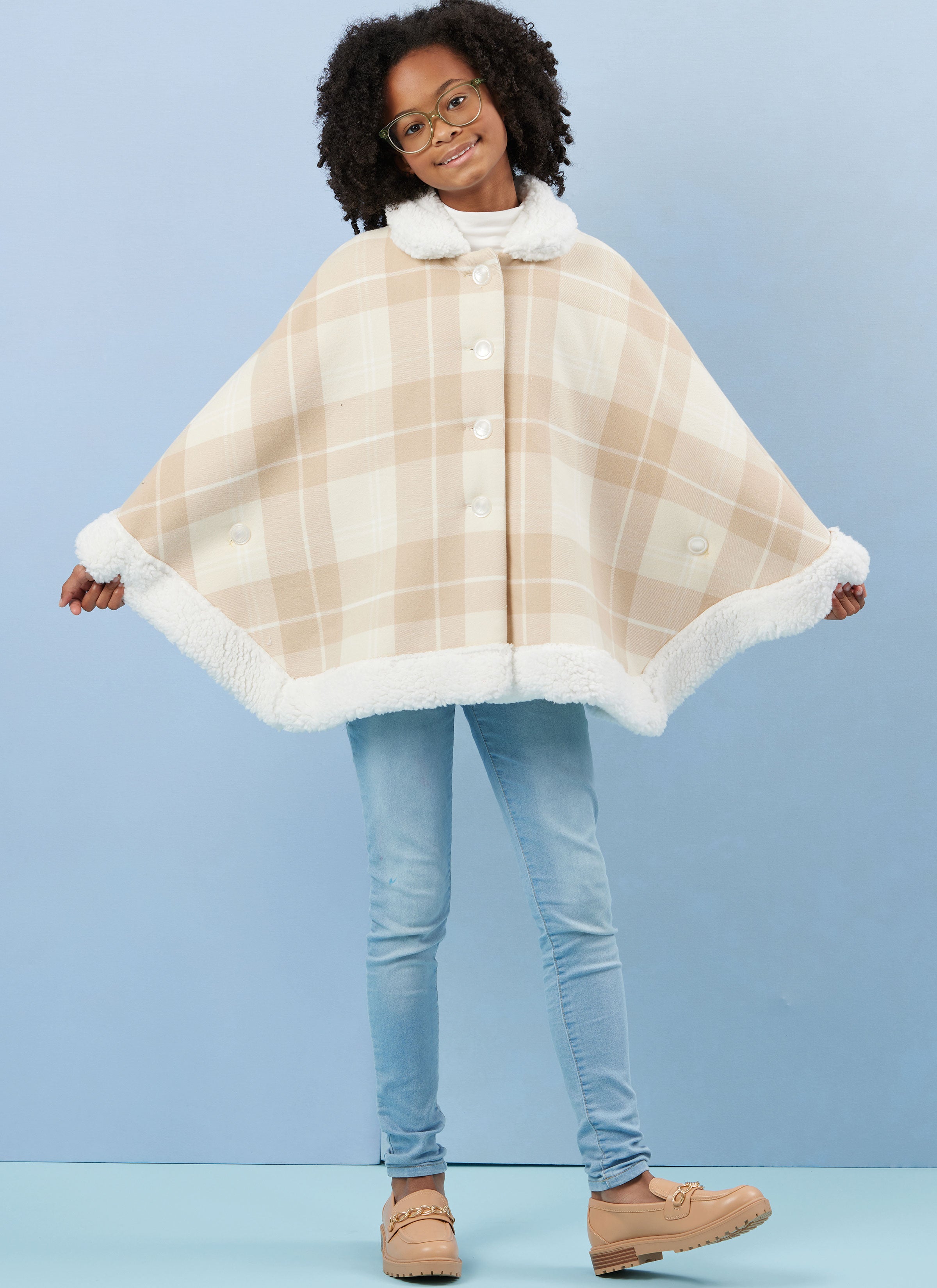 Simplicity Child/Teen Ponchos S3043