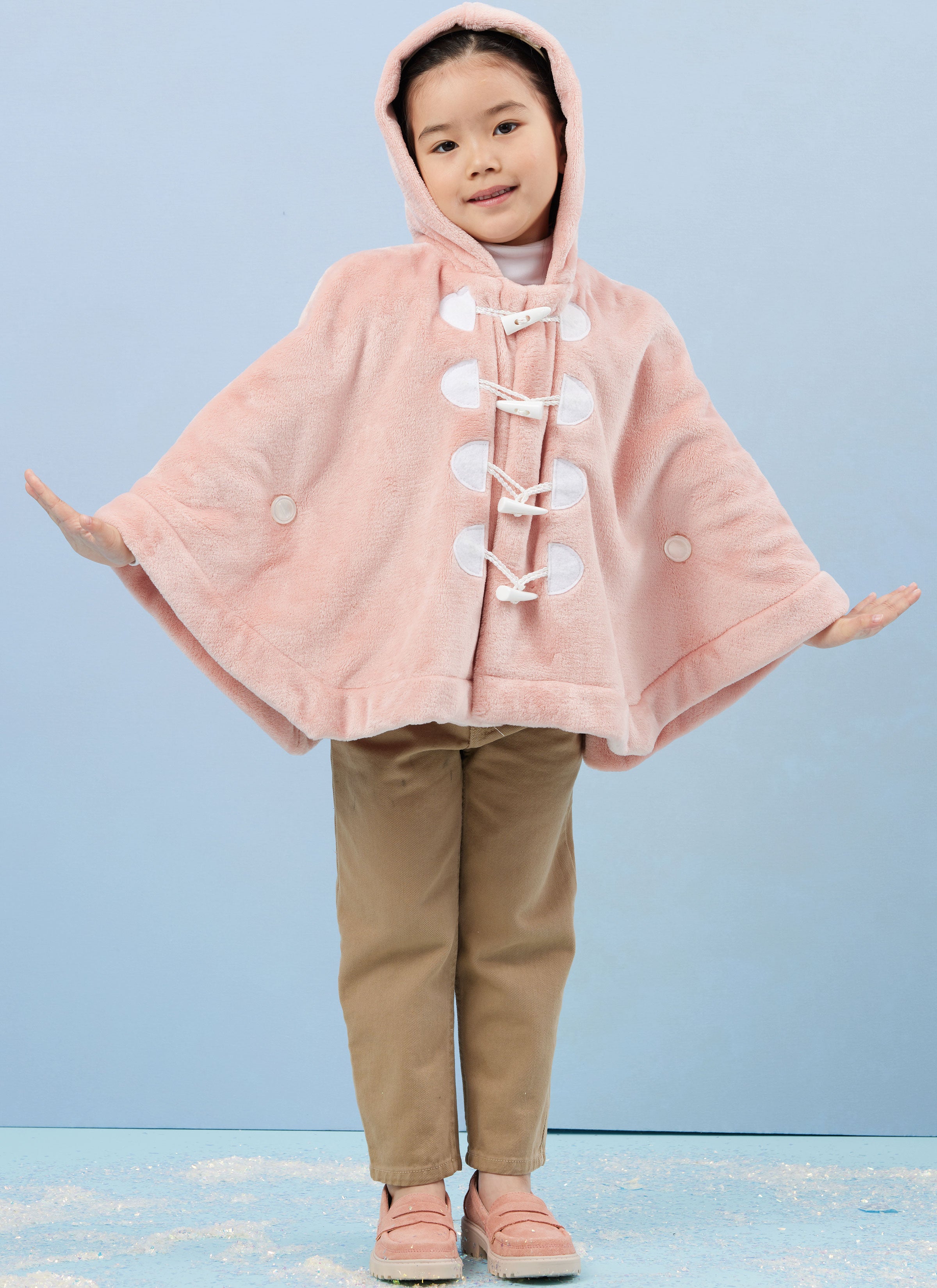 Simplicity Child/Teen Ponchos S3043