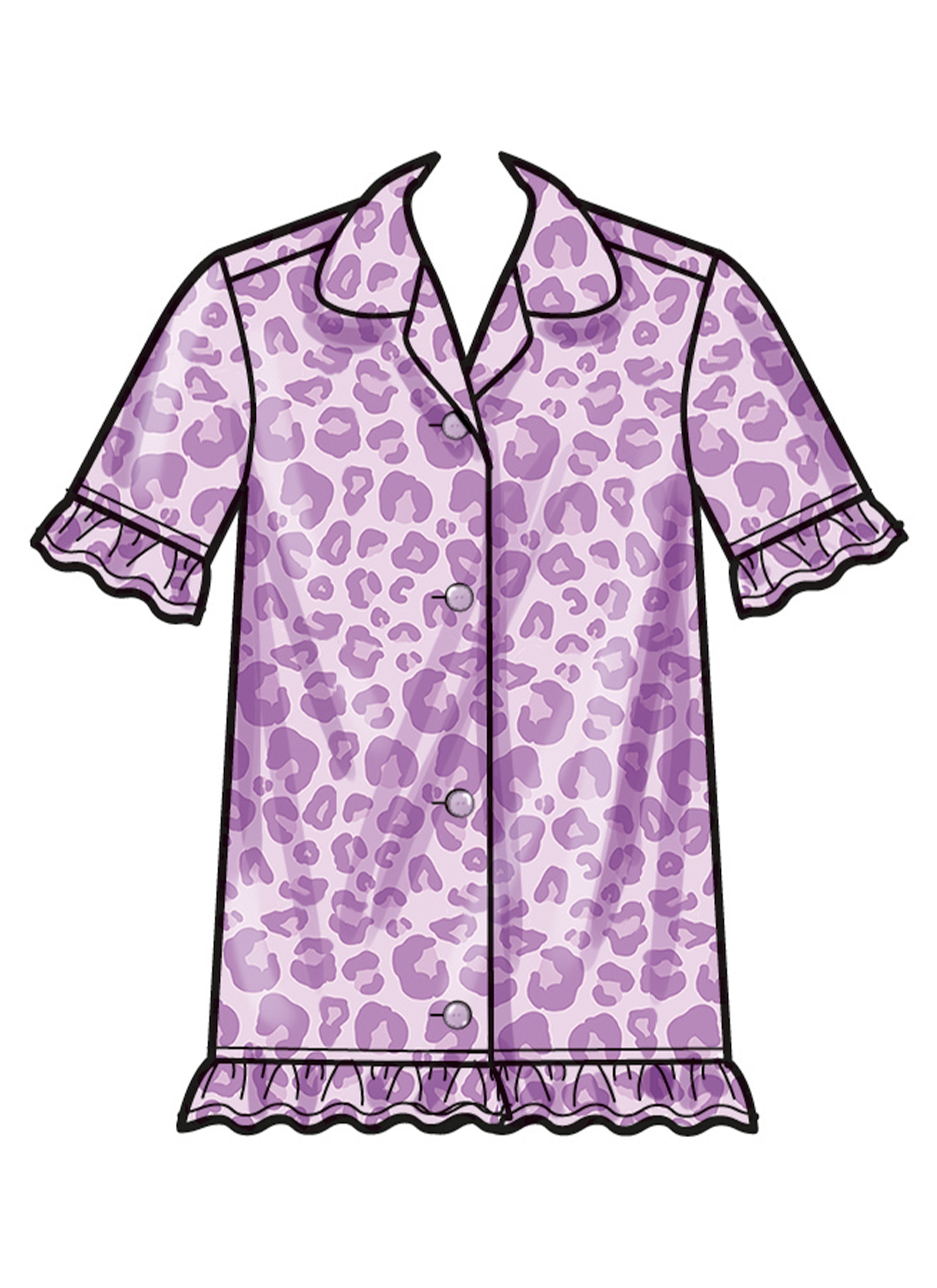 Simplicity Child/Teen Nightwear S3045