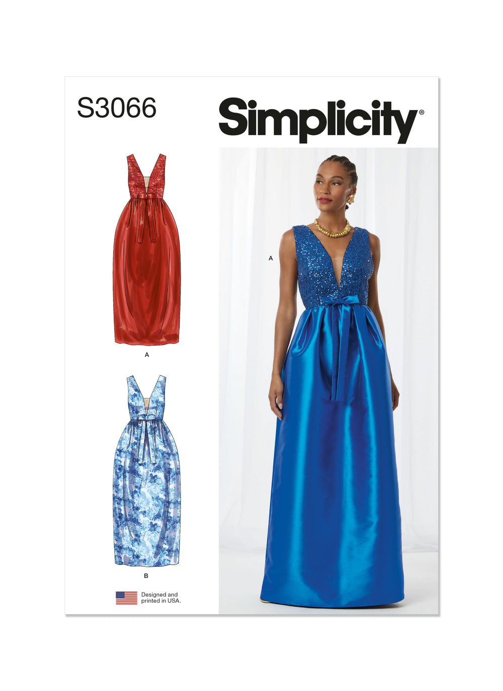 Simplicity Dress S3066