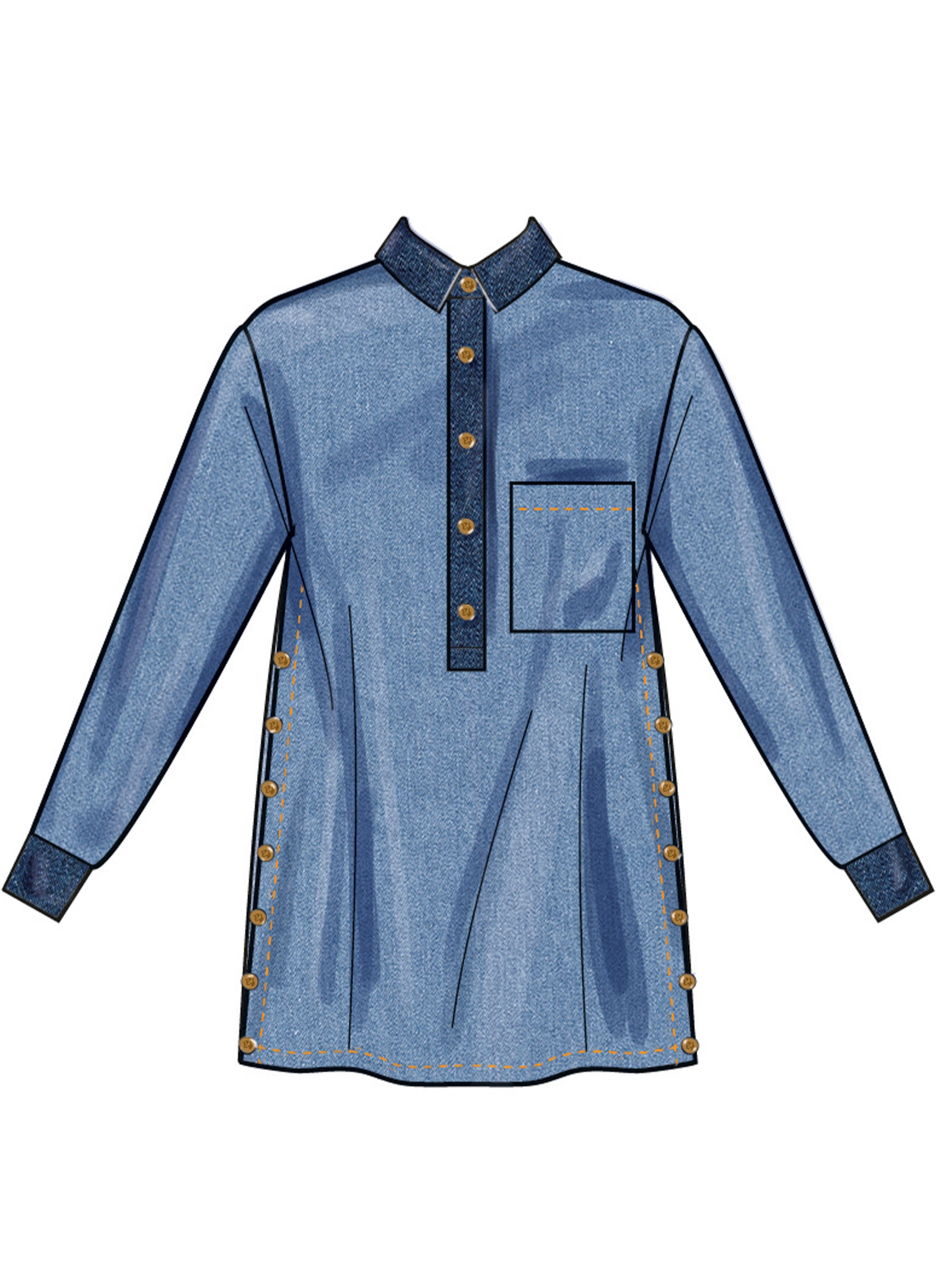 Simplicity Top and Tunic S3068