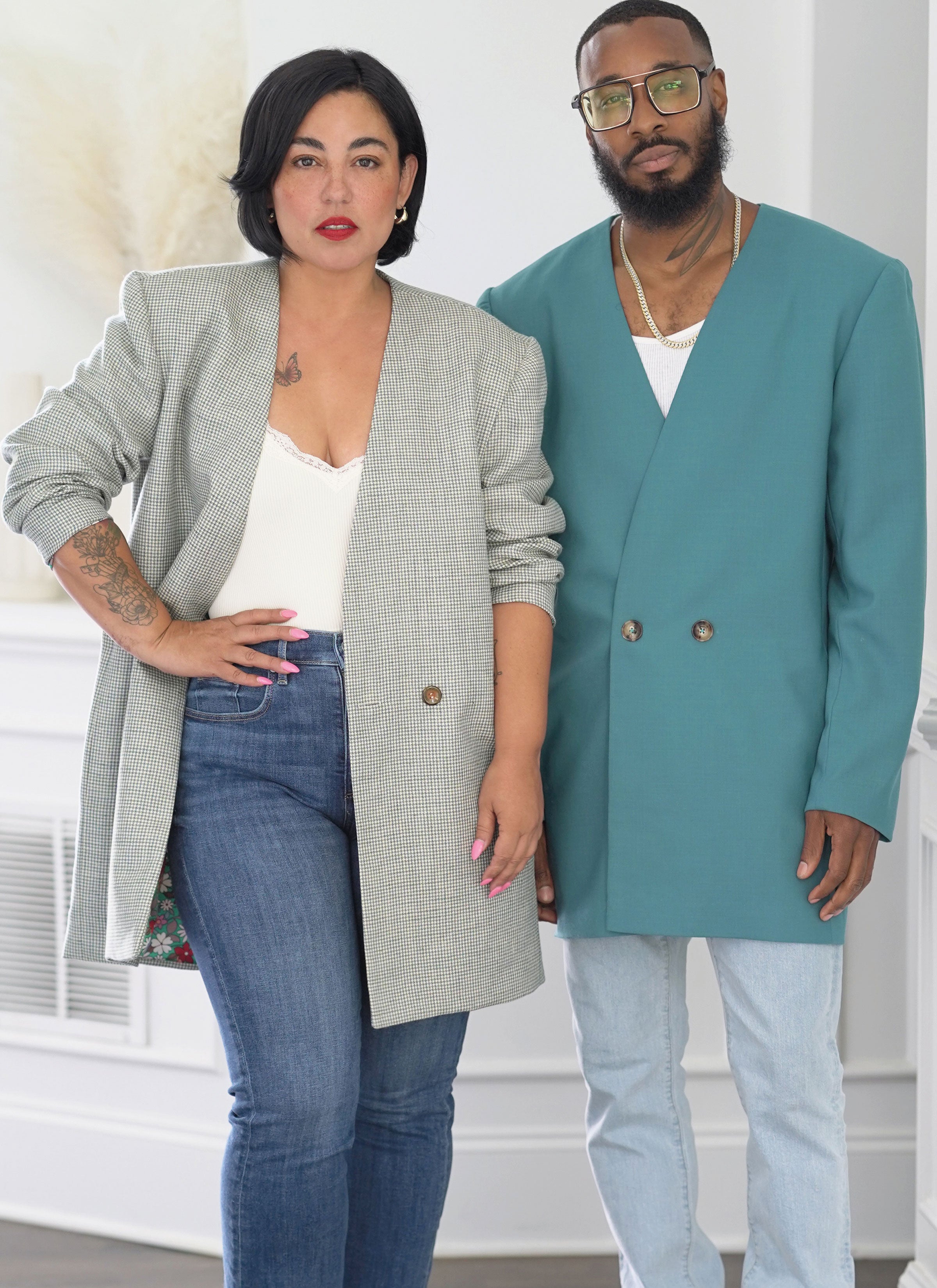 Simplicity Unisex Blazer S3071