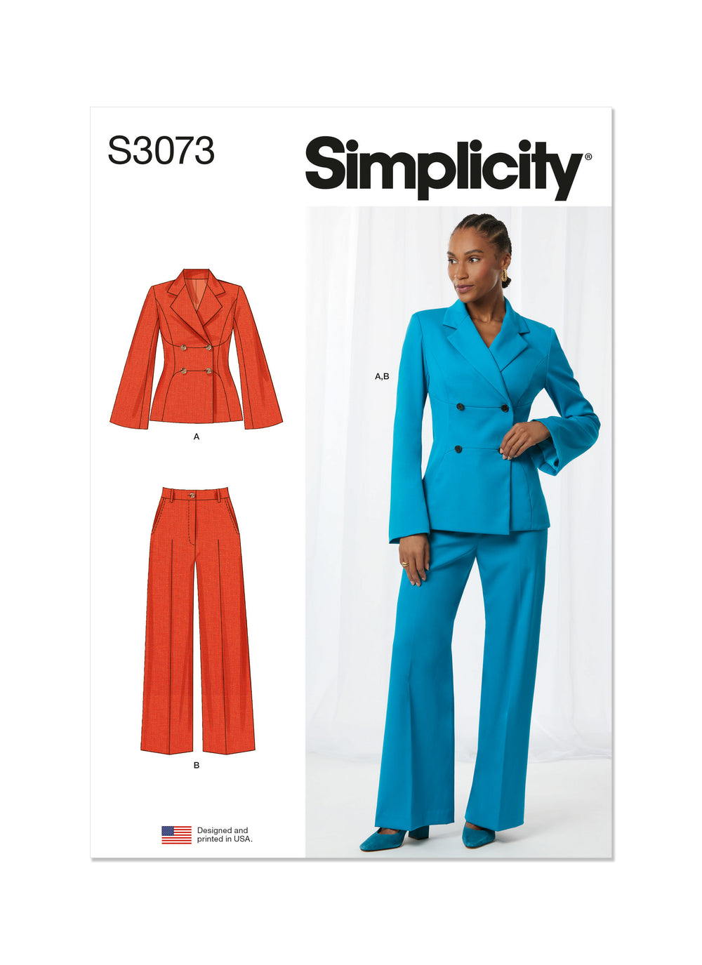 Simplicity Jacket and Trousers S3073