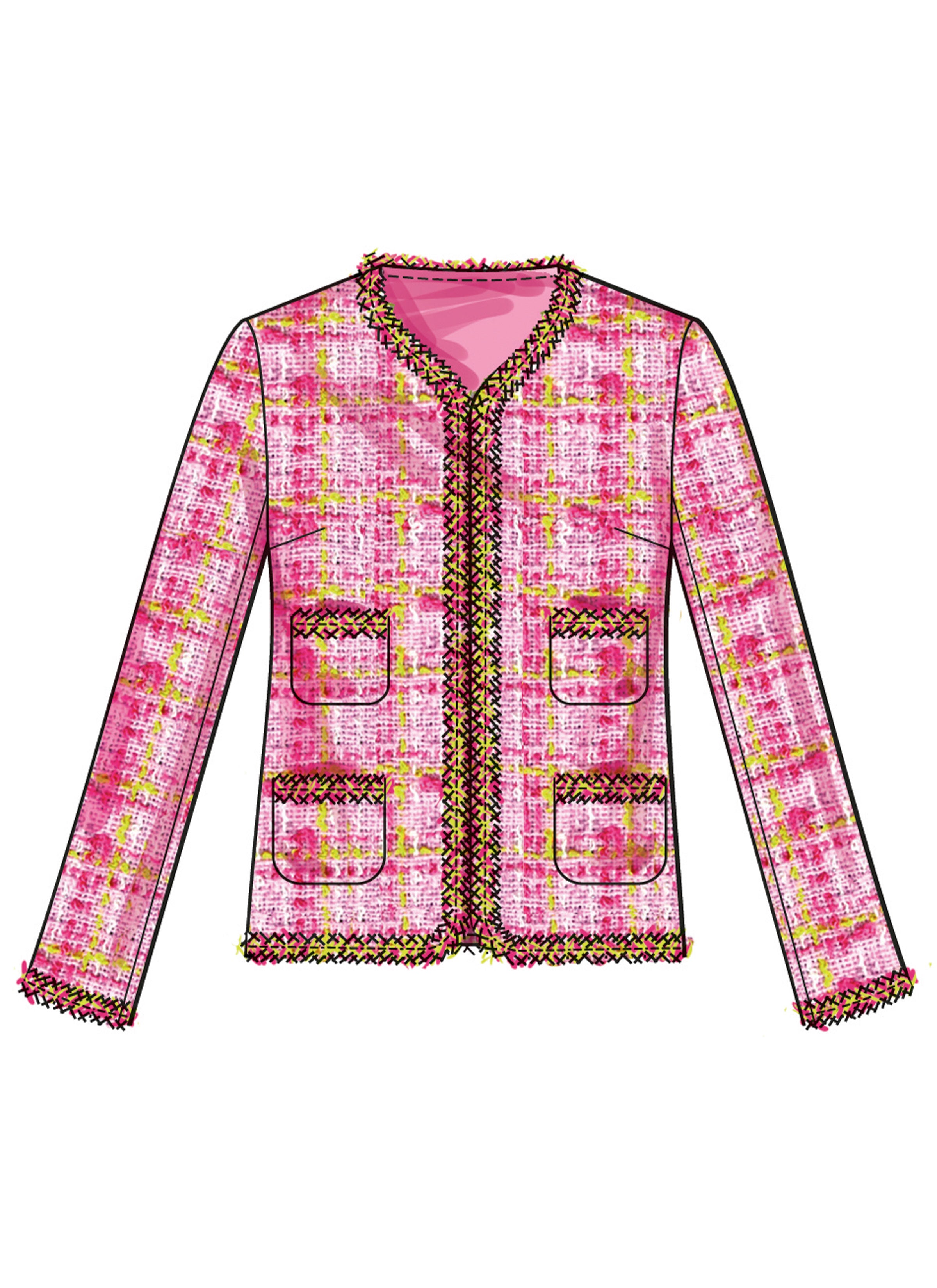 Simplicity Jacket, Shorts and Trousers S3074