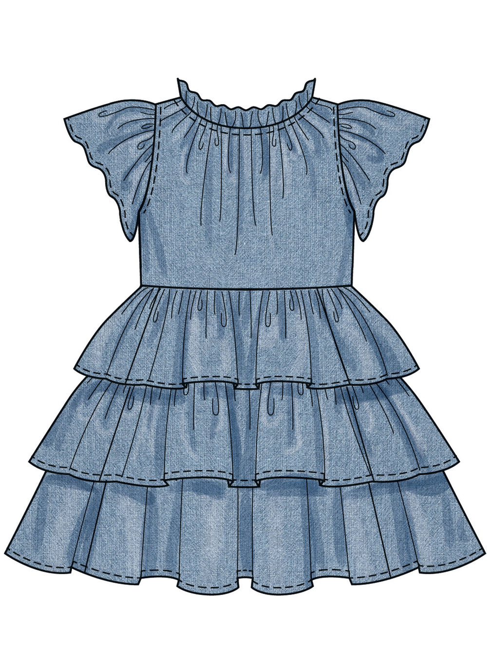 Simplicity Children's Dresses S3078