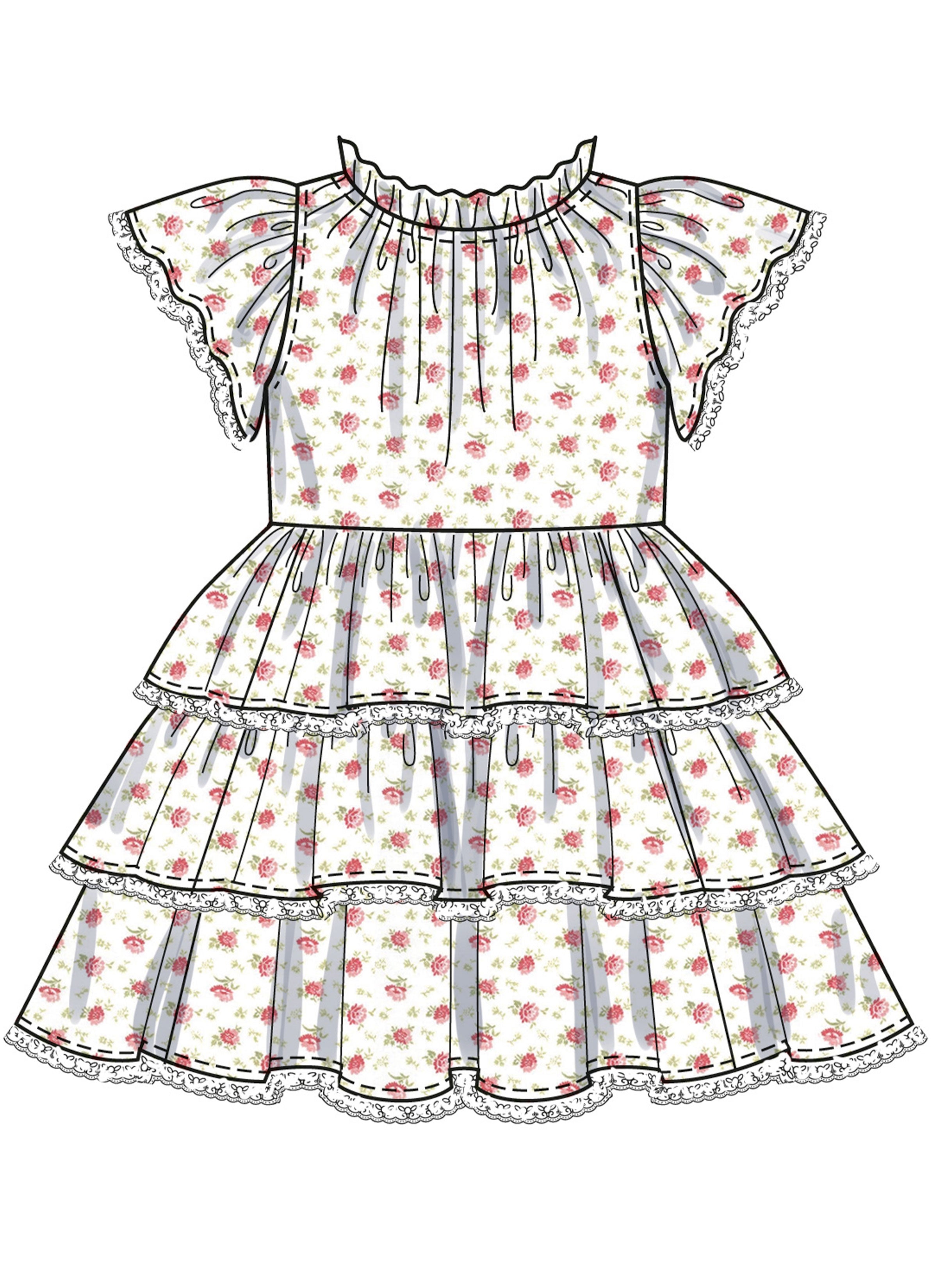 Simplicity Children's Dresses S3078