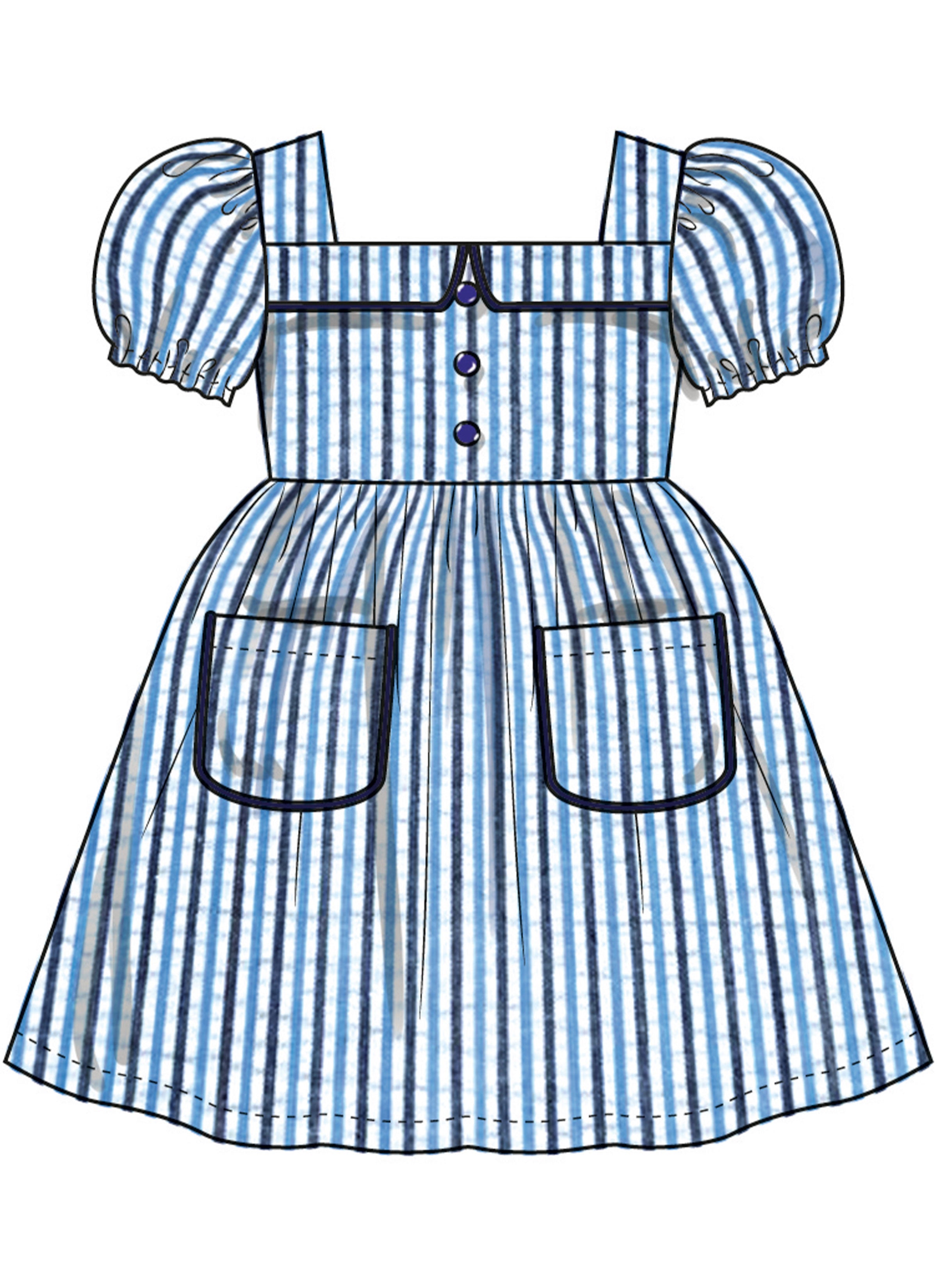 Simplicity Toddlers' Dresses S3080