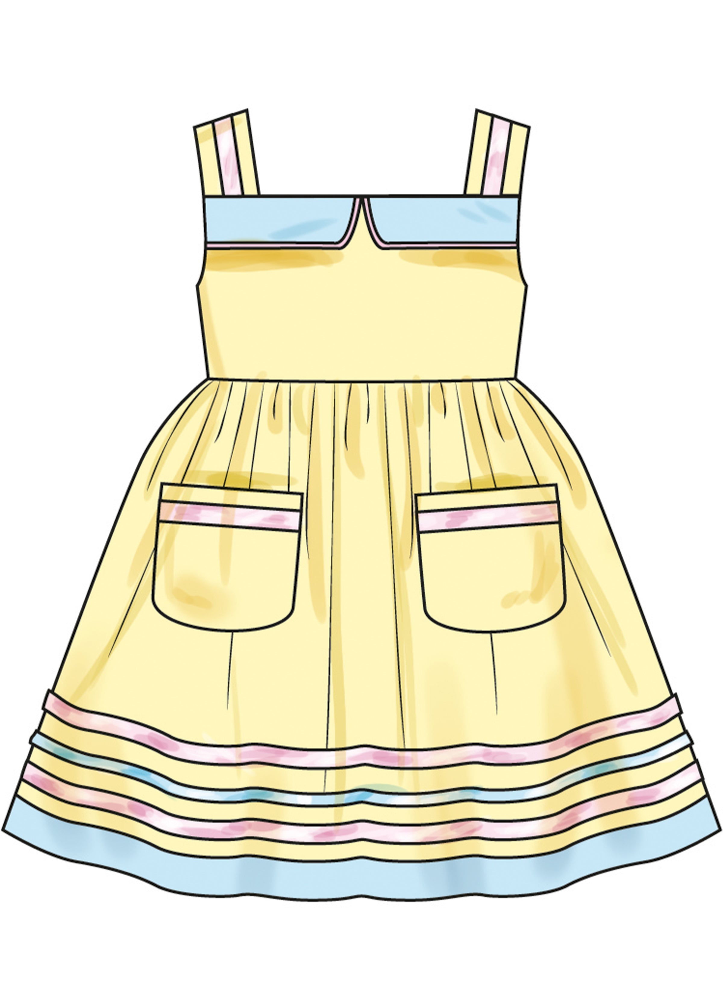 Simplicity Toddlers' Dresses S3080