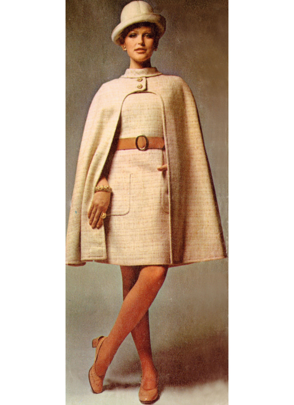 Simplicity Cape and Dress S3084