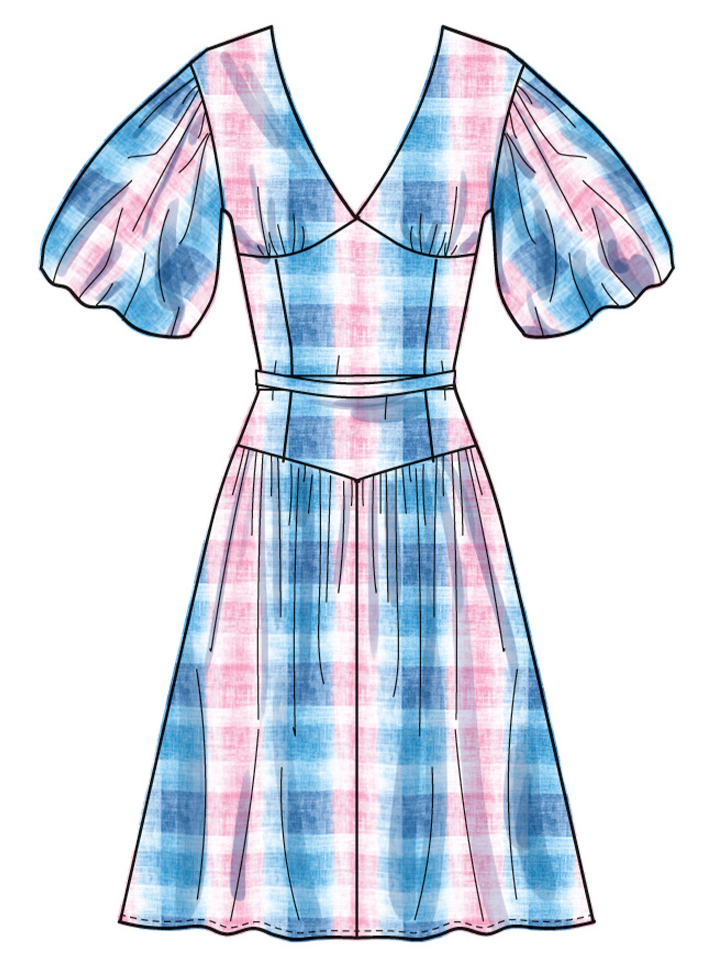 Simplicity Dress S3096