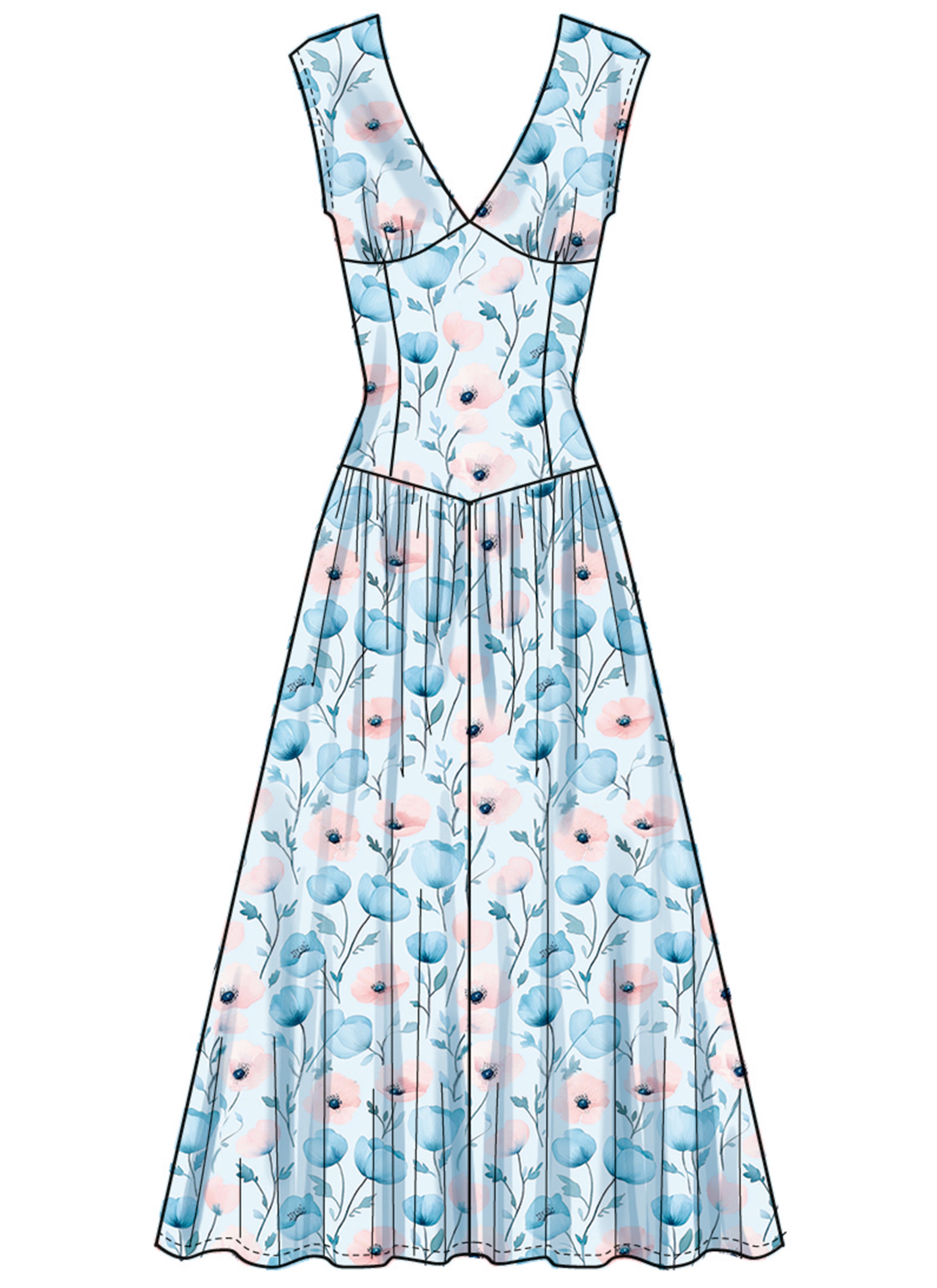 Simplicity Dress S3096