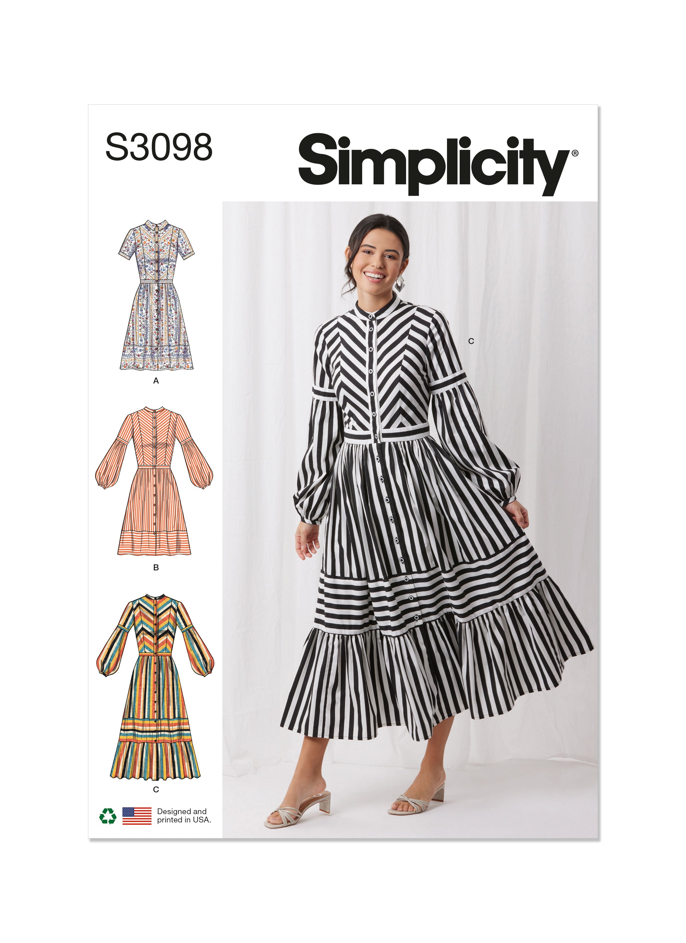 Simplicity Dress S3098