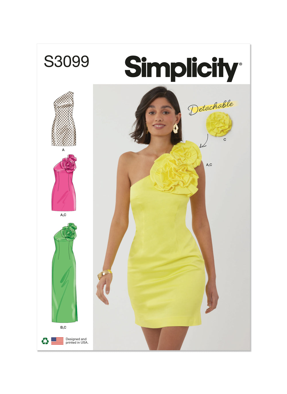 Simplicity Dress S3099