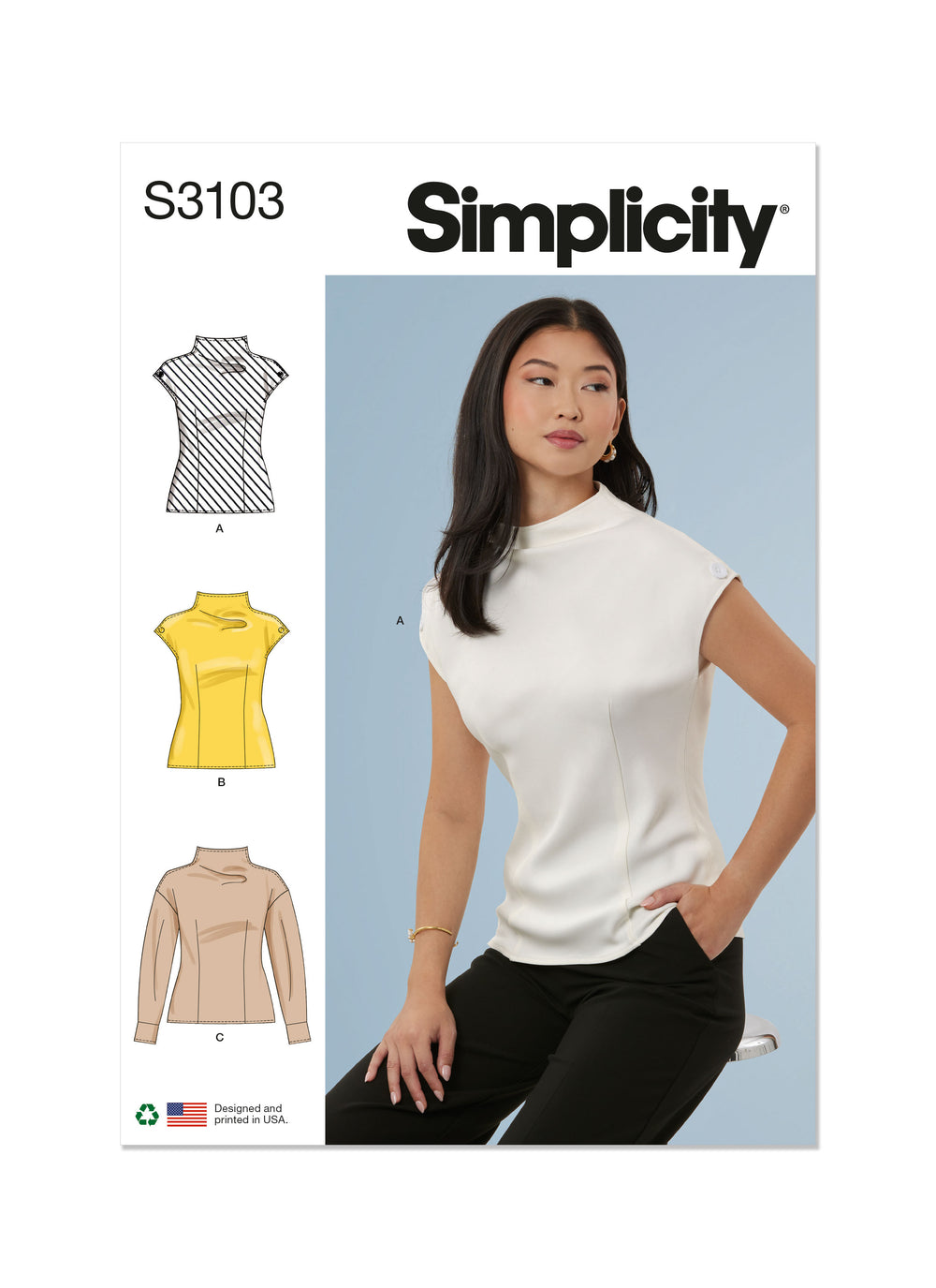 Simplicity Top S3103