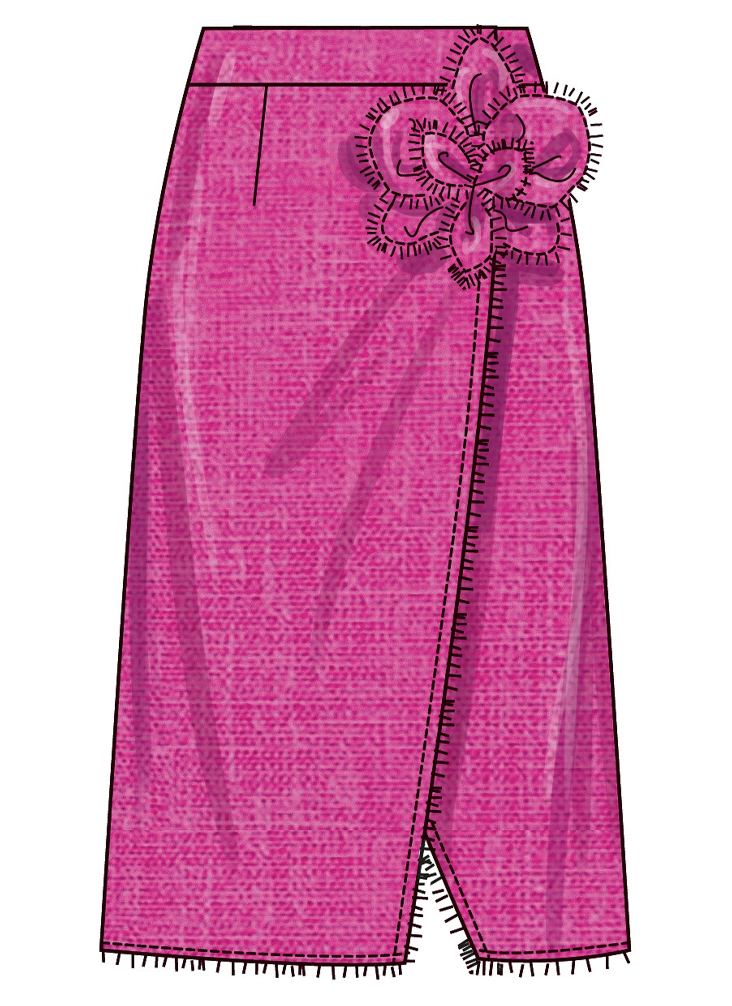 Simplicity Wrap Skirts S3104
