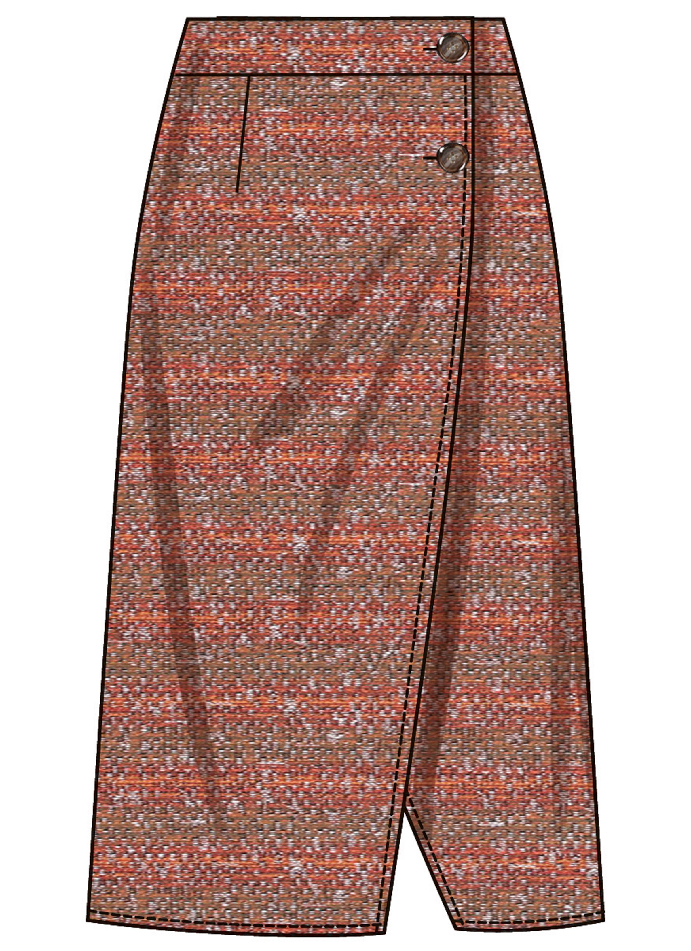 Simplicity Wrap Skirts S3104