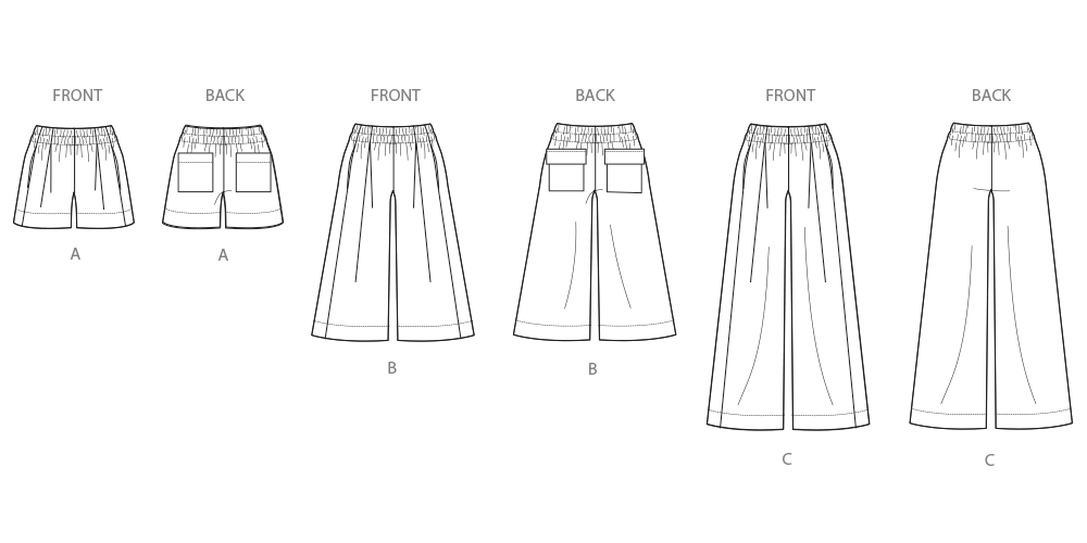 Simplicity Shorts and Trousers S3105