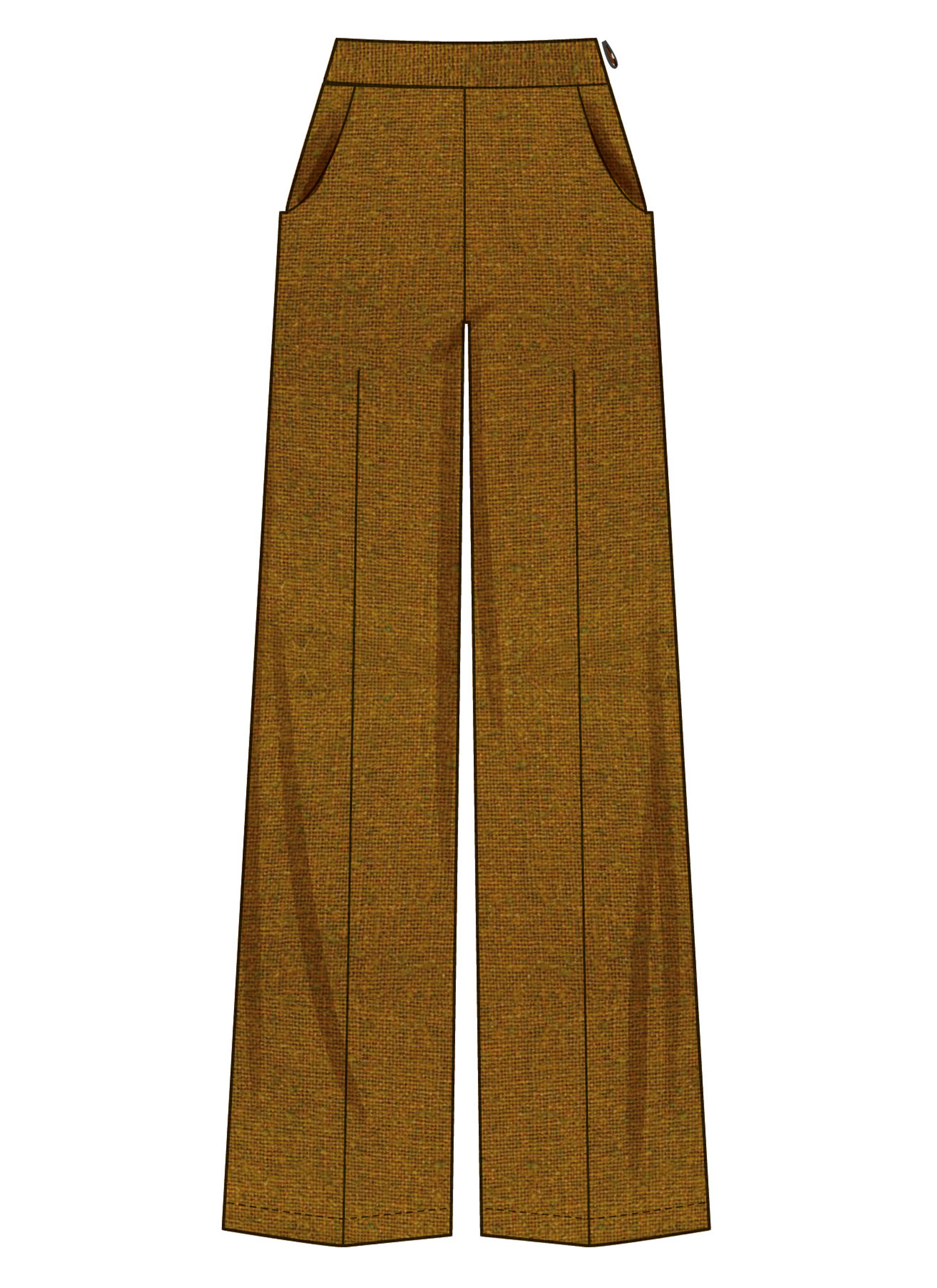 Simplicity Vest, Skirt and Trousers S3108