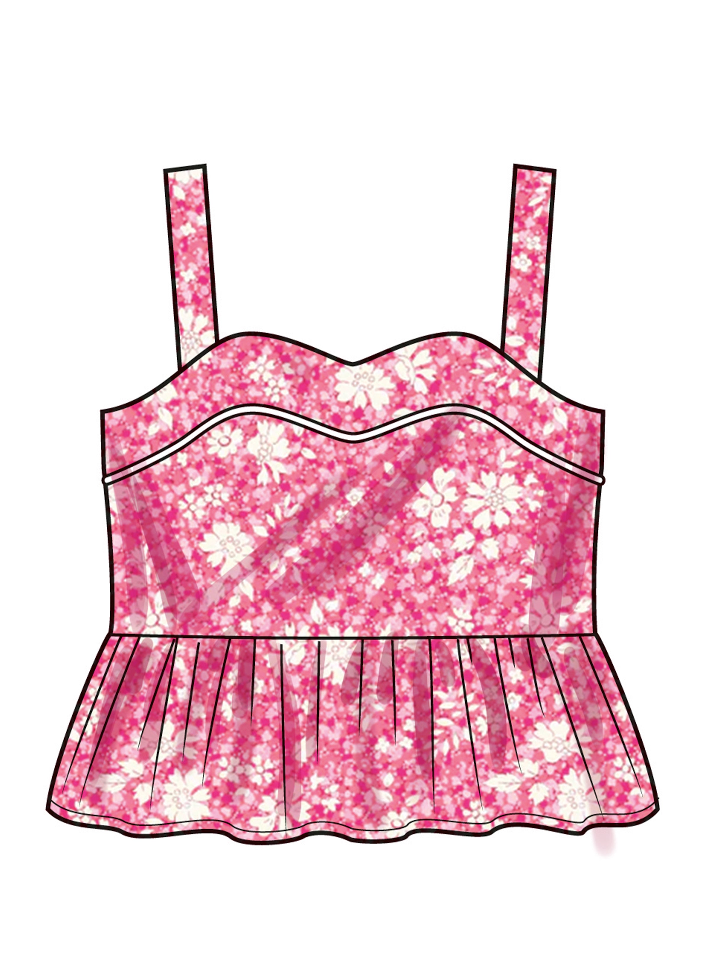 Simplicity Toddlers' Dress, Top and Shorts S3112