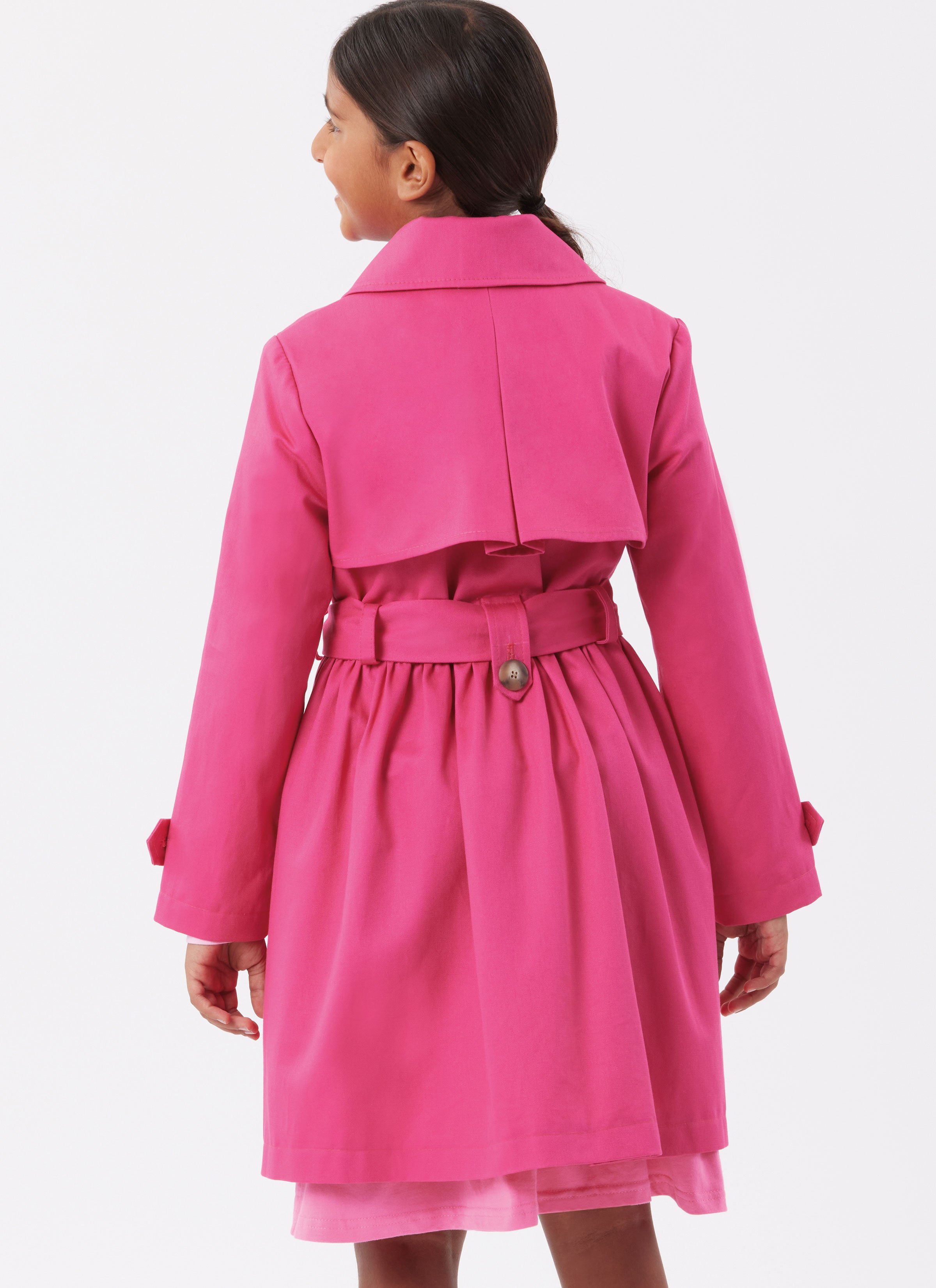 Simplicity Girl's Trench Coat S3114