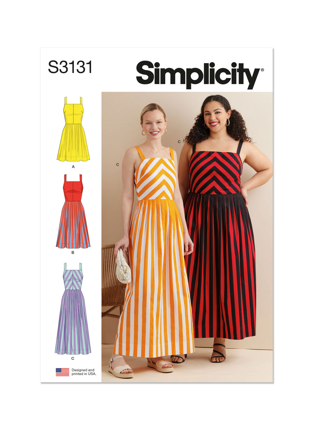 Simplicity Dress S3131