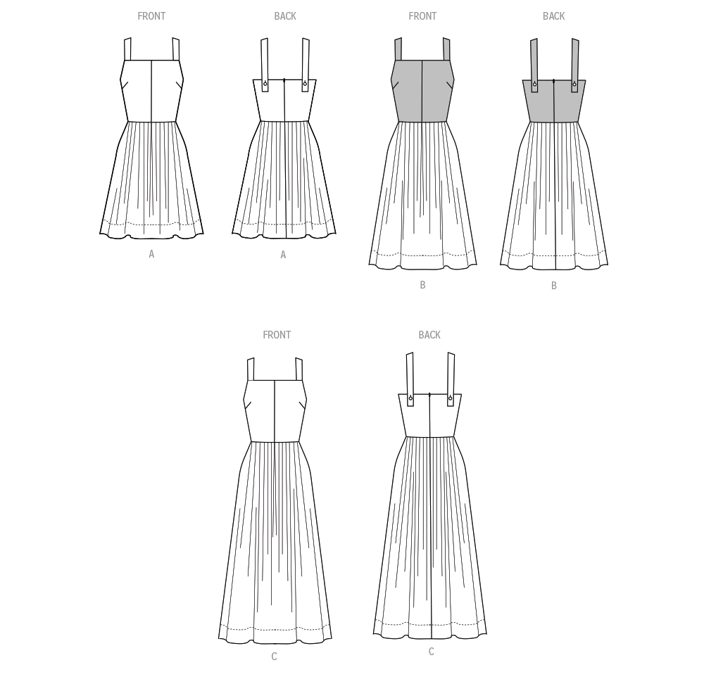 Simplicity Dress S3131