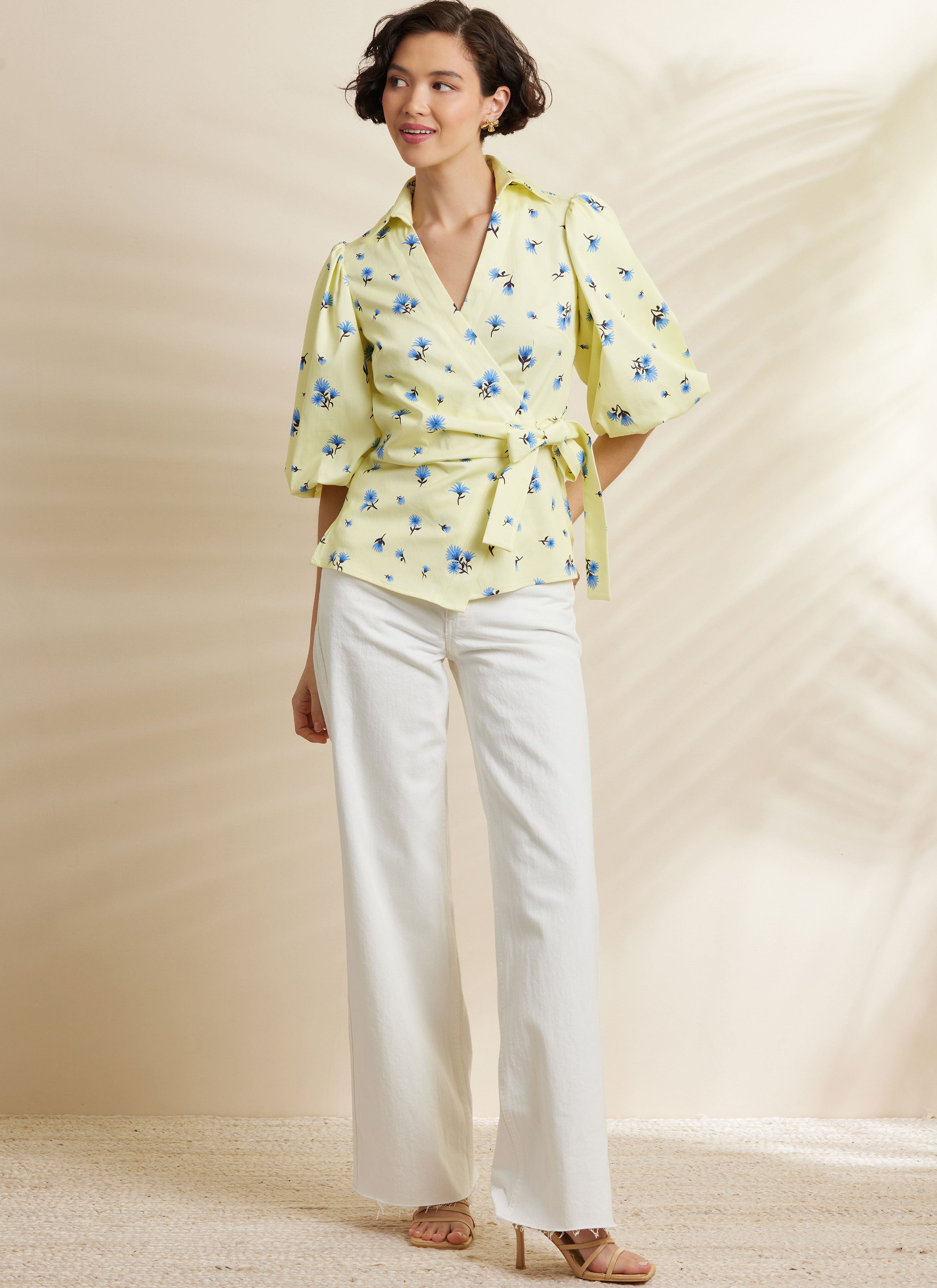Simplicity Wrap Top S3135