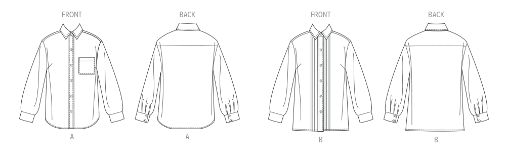 Simplicity Button Up Shirt S3136