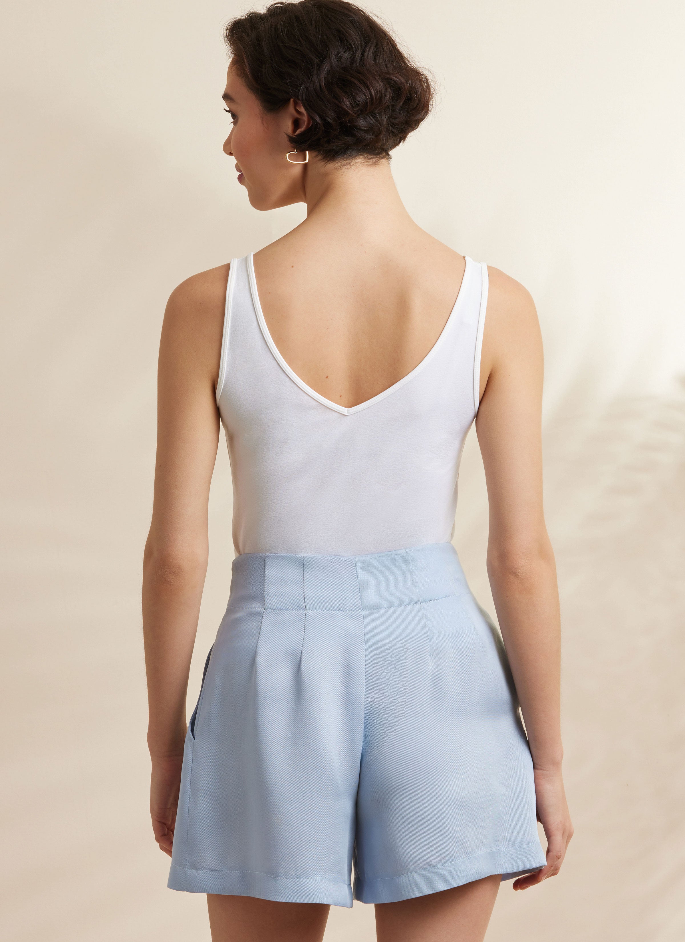 Simplicity Pleated Shorts and Trousers S3137
