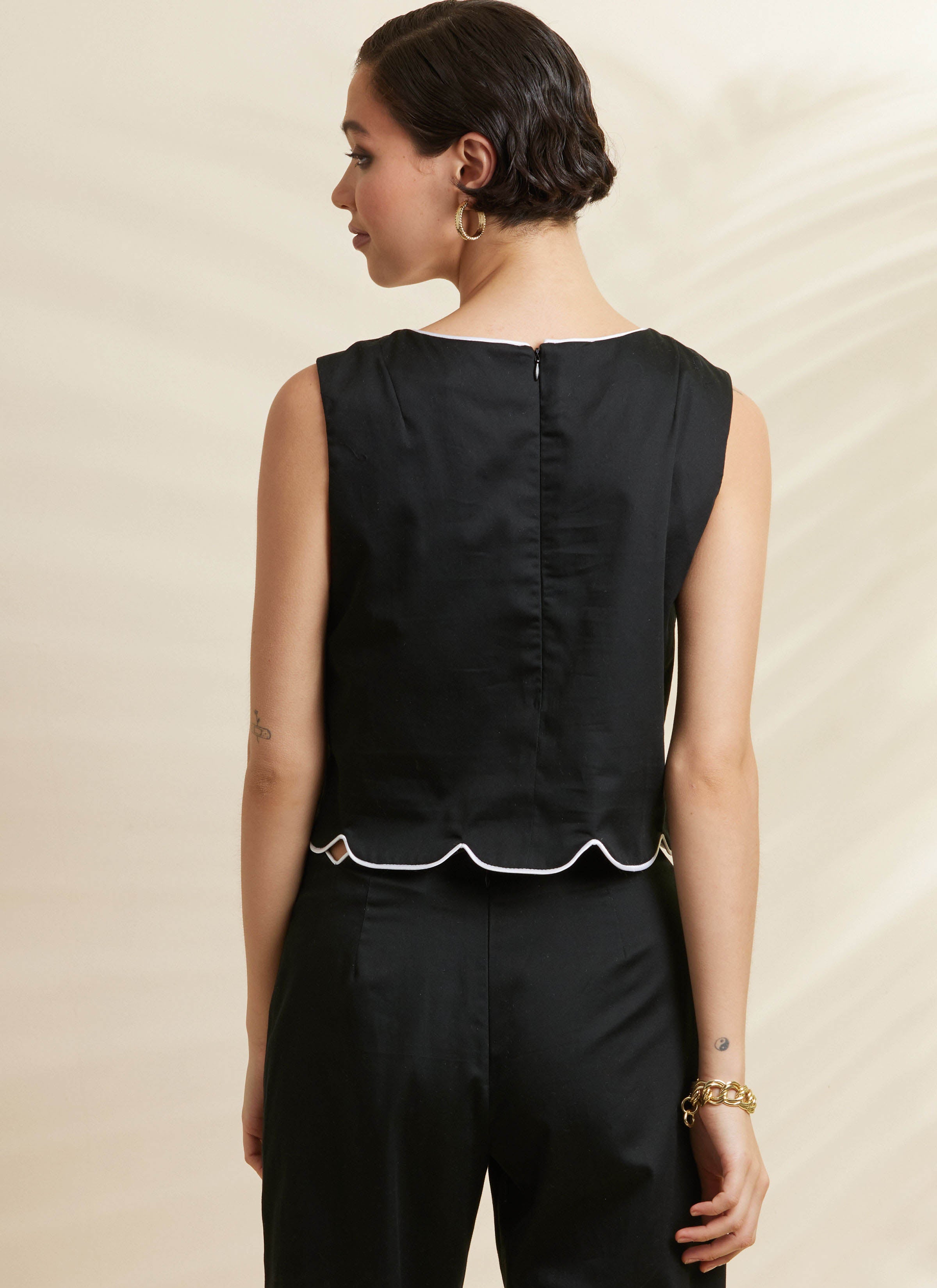 Simplicity Scalloped Tops, Shorts and Trousers S3141