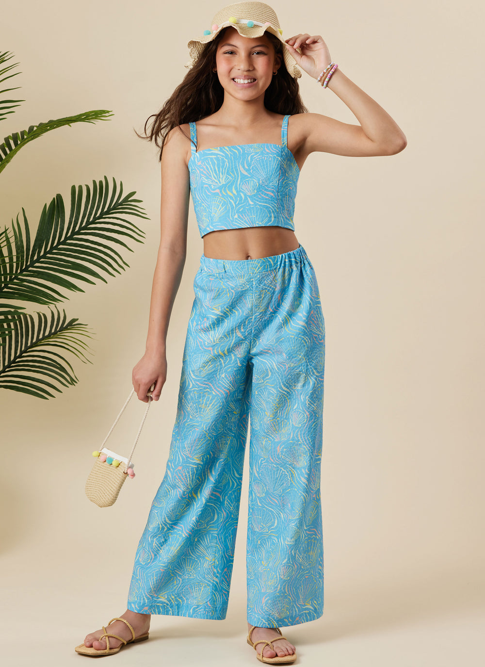Simplicity Girls' Top, Shorts and Trousers S3149