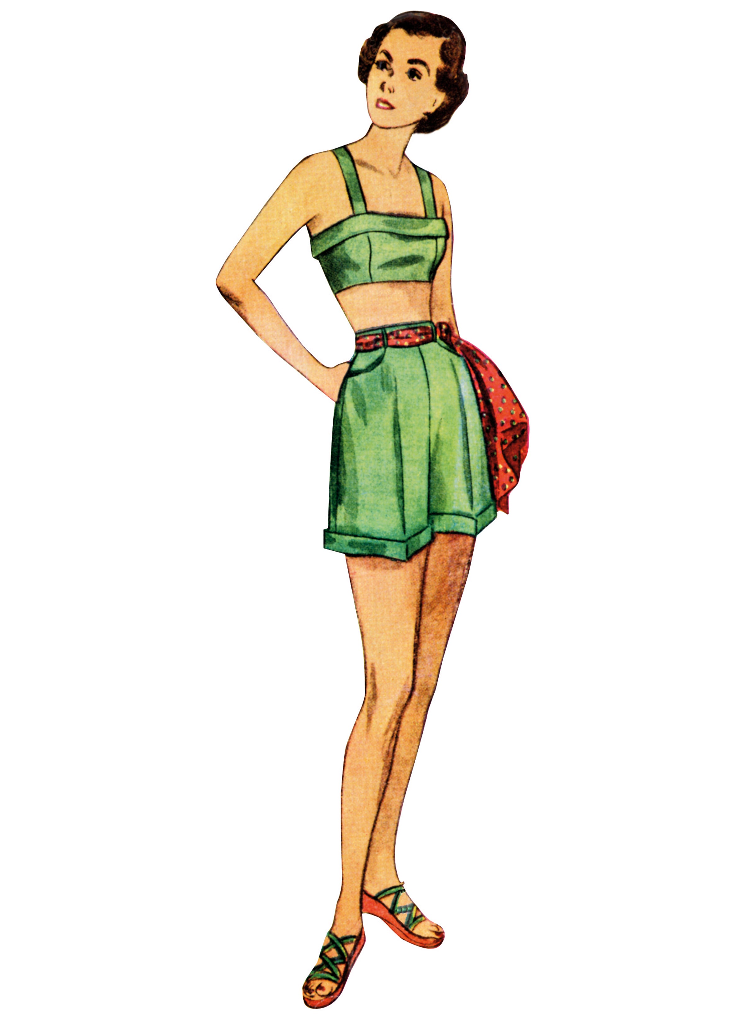 Simplicity Jacket, Bra and Shorts S3150