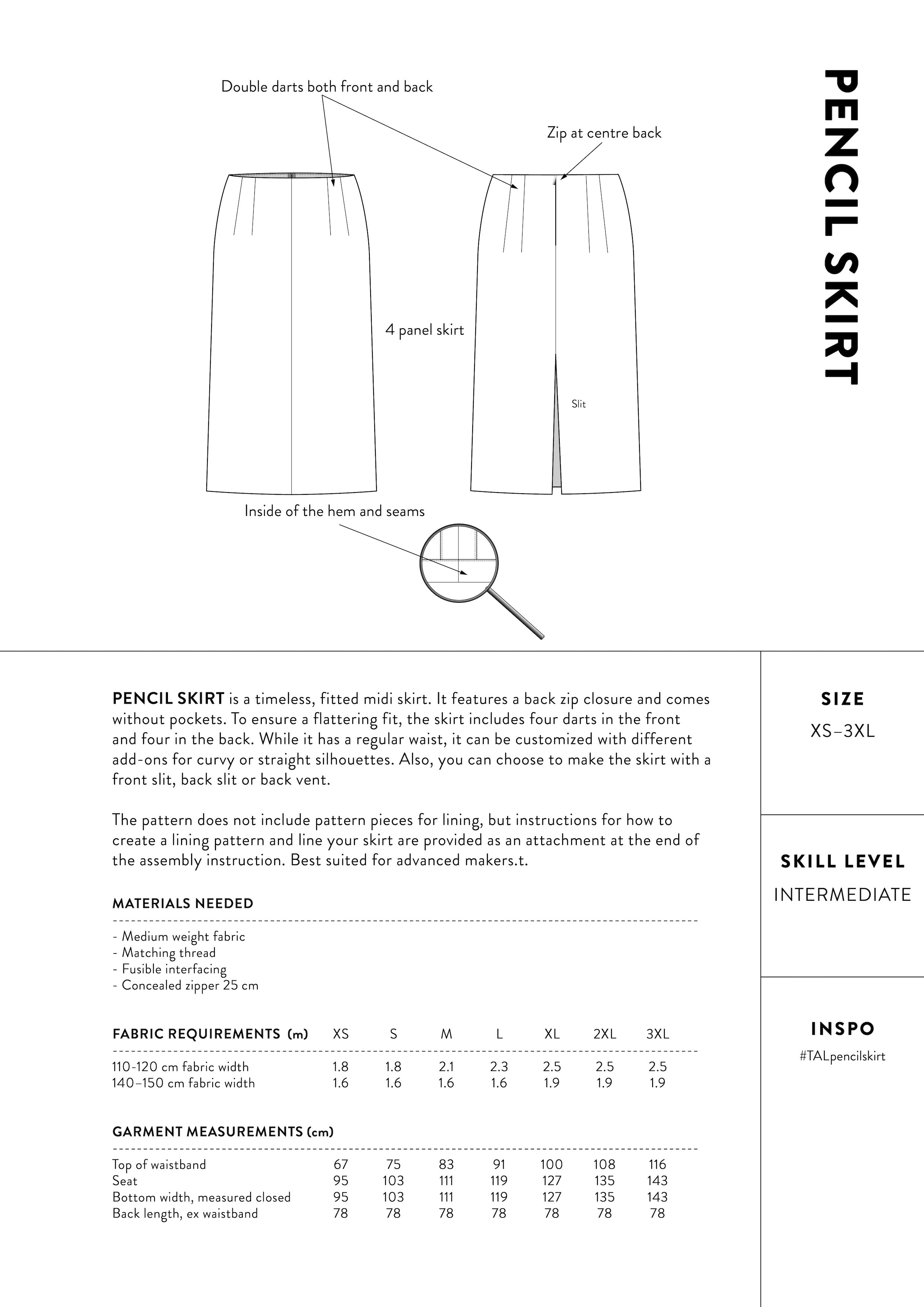 The Assembly Line Pencil Skirt