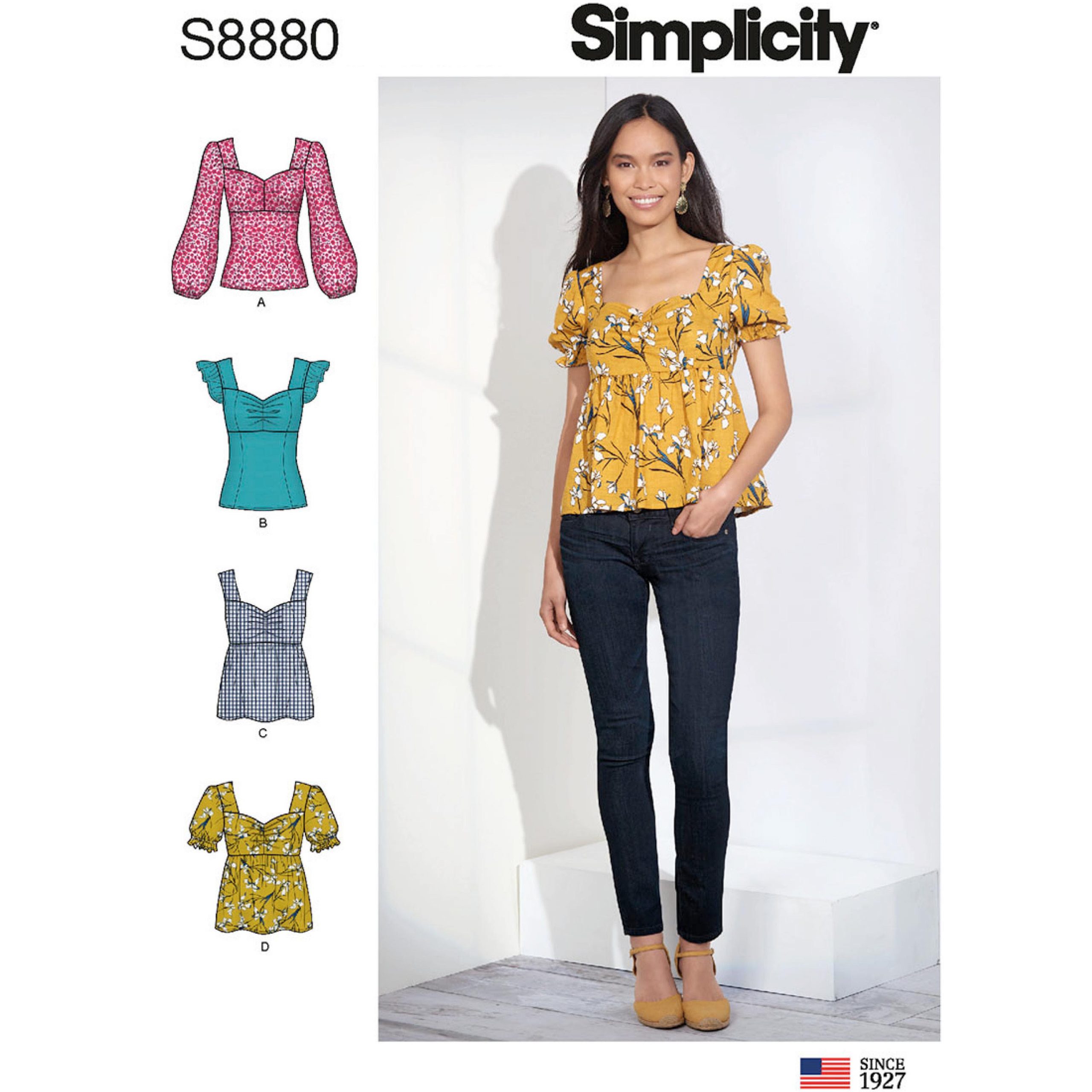 Simplicity Tops S8880