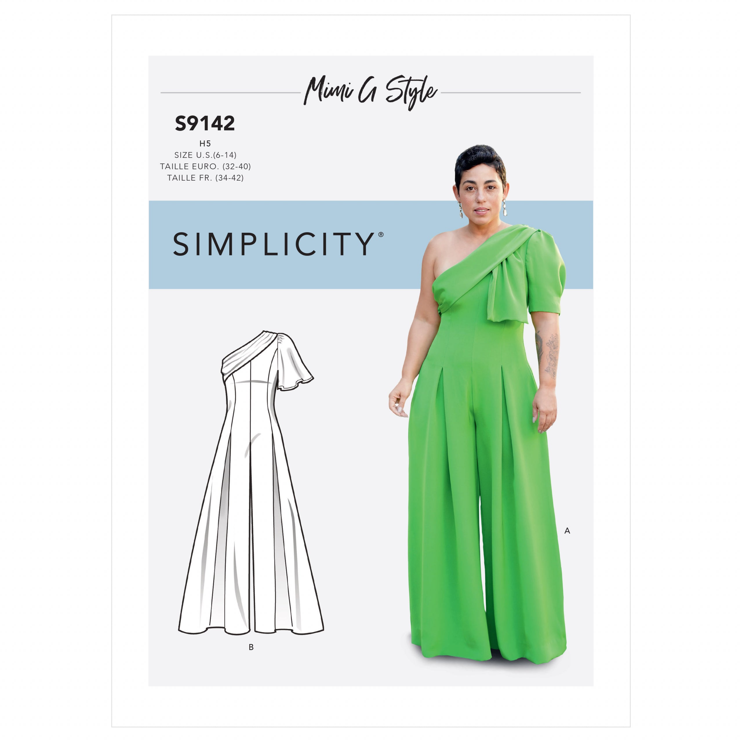 Simplicity Jumpsuit S9142