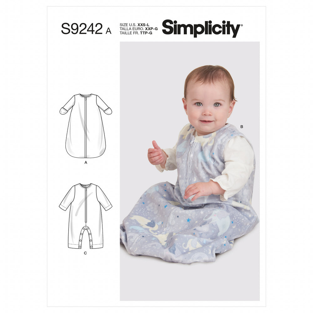 Simplicity Babies' Layette S9242