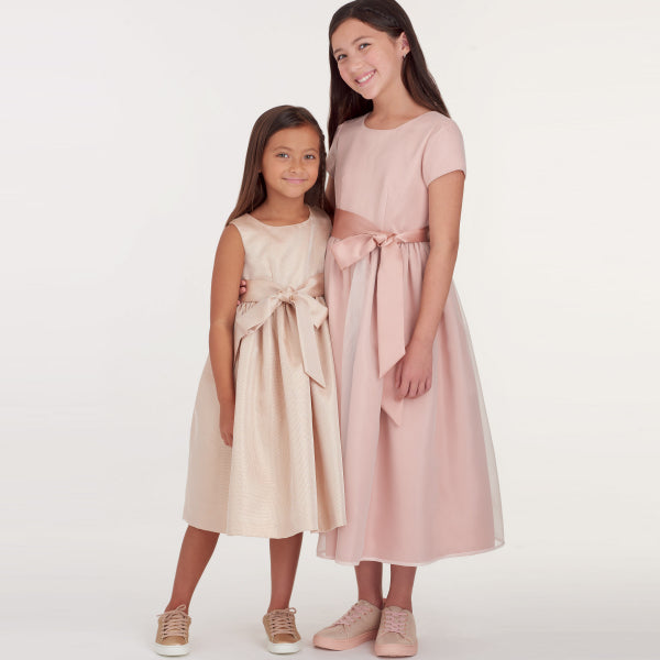 Simplicity Child/Teen Dresses S9246