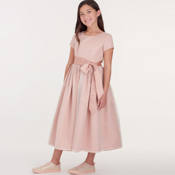 Simplicity Child/Teen Dresses S9246